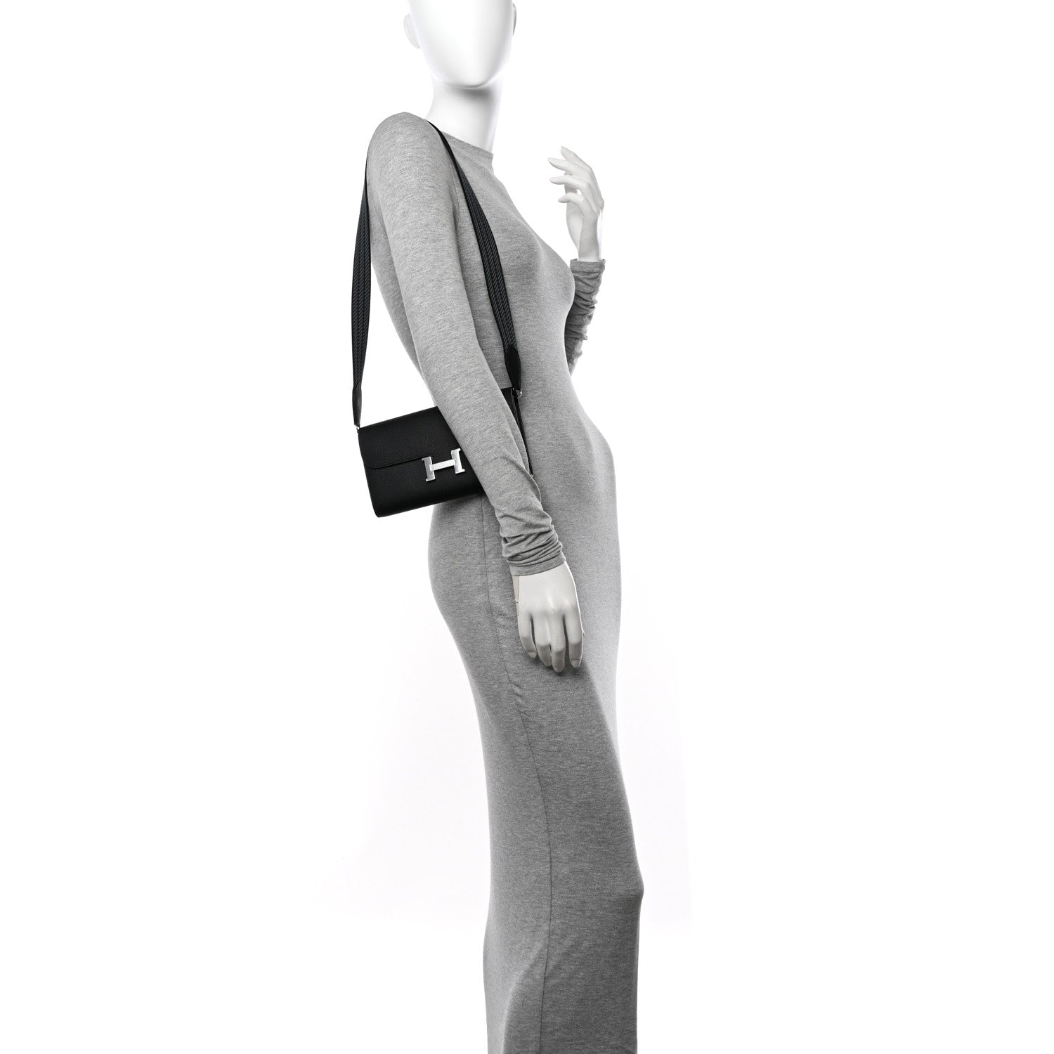 Hermes Epsom Cavale Constance Long Wallet To Go Black Multicolor 2 of 10