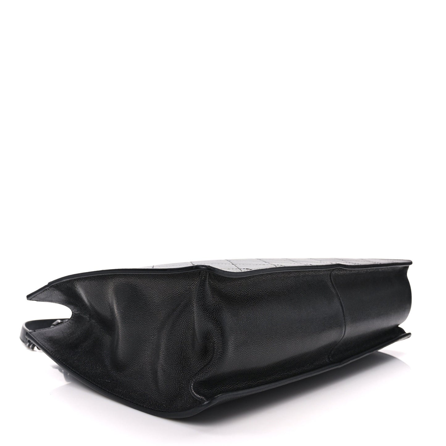 Caviar Quilted My Everything Large Shopping Tote Black