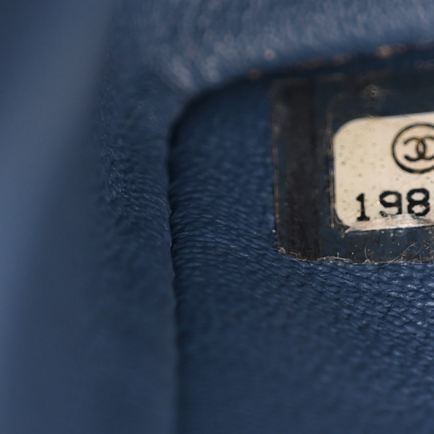 Aged Calfskin Quilted 2.55 Reissue Mini Flap Navy