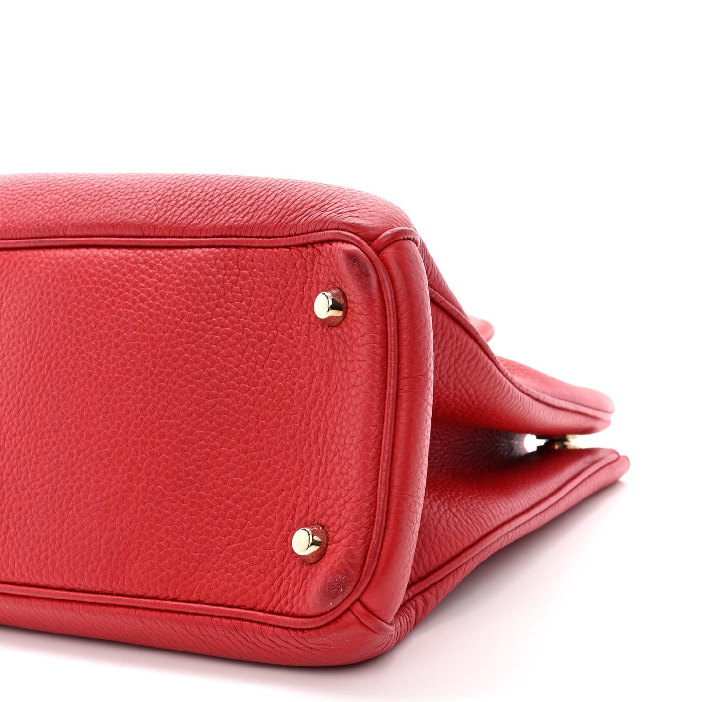 Smooth Calfskin Large Diorissimo Tote Red