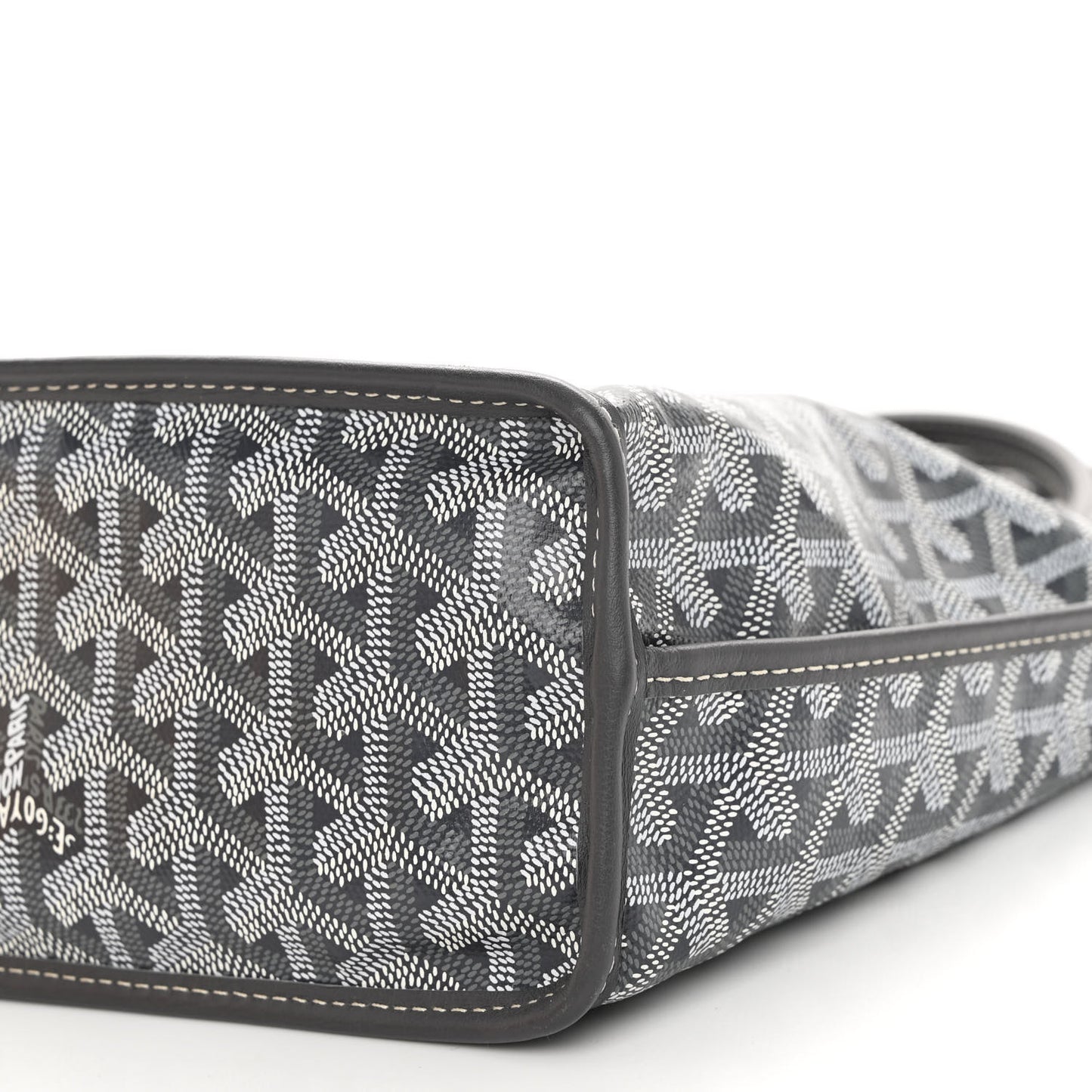 Goyardine Reversible Mini Anjou Grey