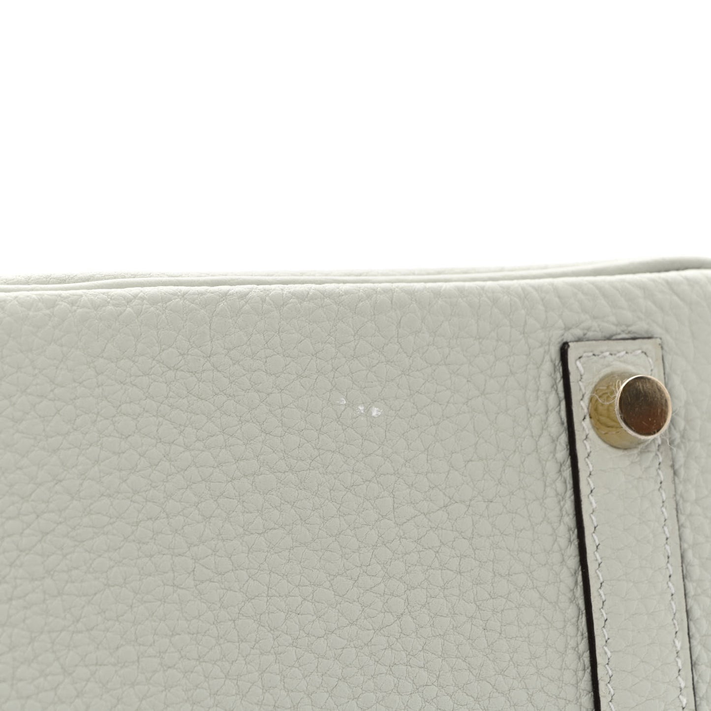 Togo Birkin 25 Gris Neve