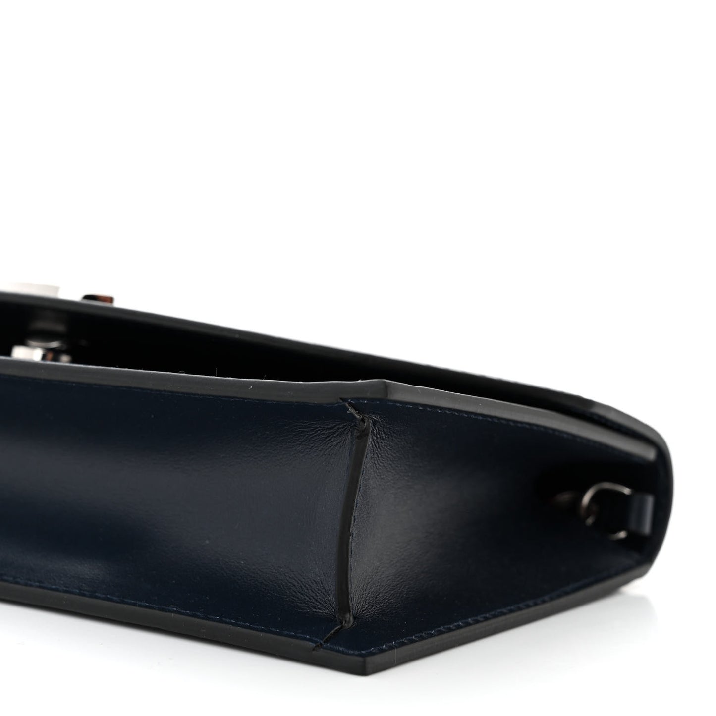 Calfskin Loubi54 Crossbody Clutch Marine