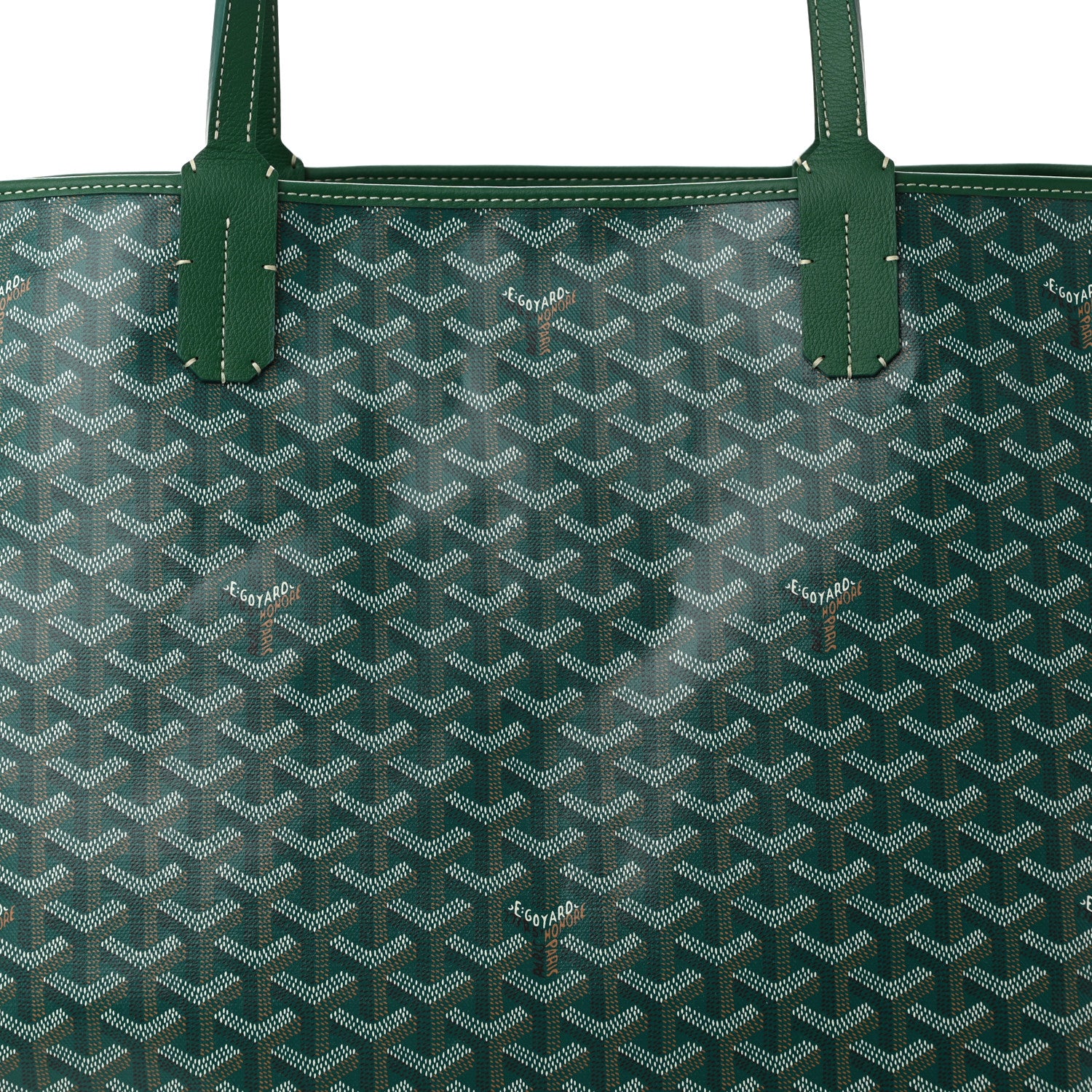 Goyard Goyardine Artois GM Green 8 of 10