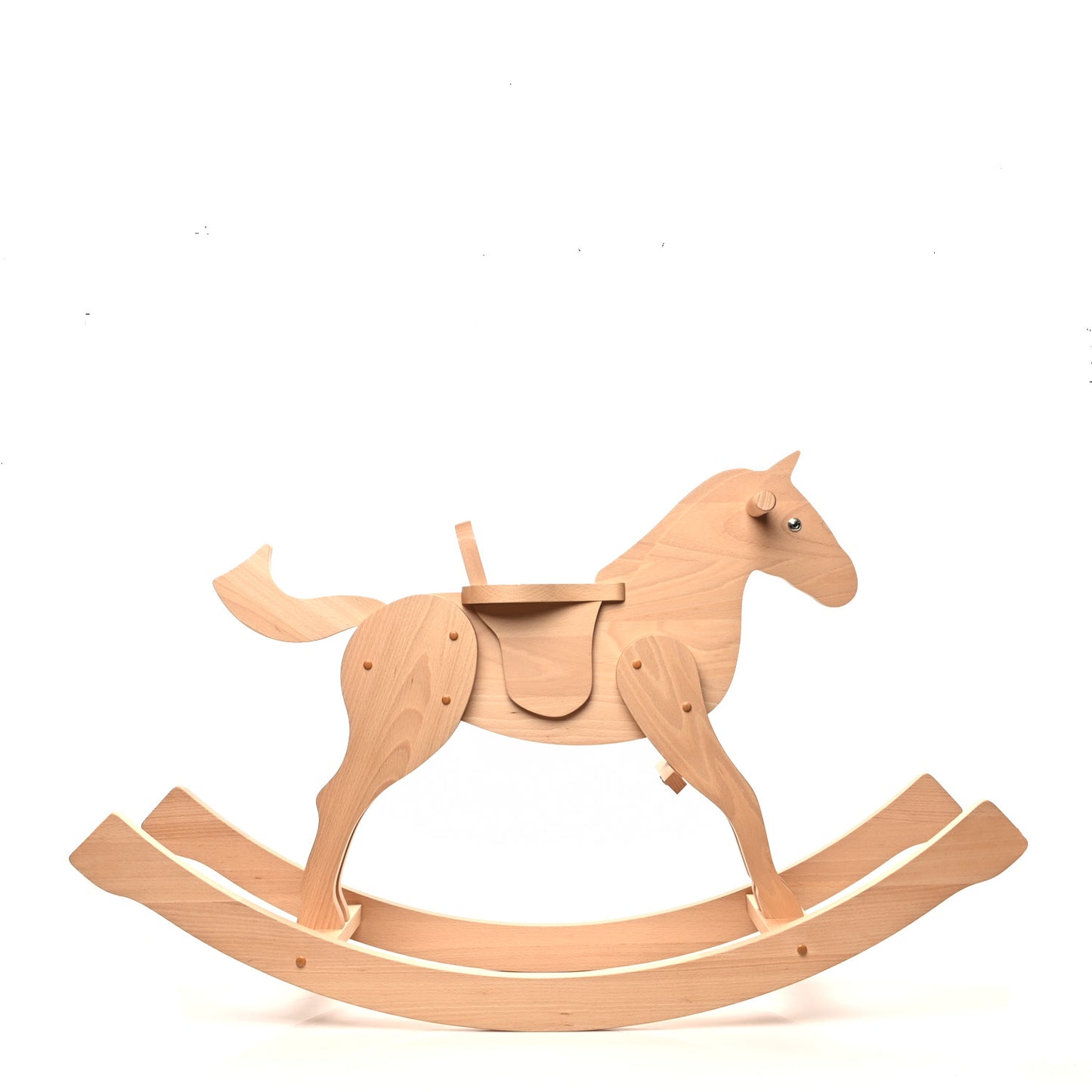 Beechwood Rocking Horse Naturel