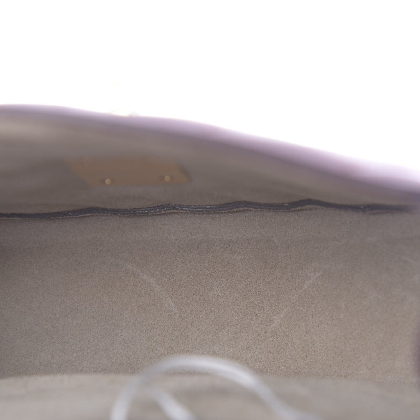 Calfskin Quilted Mini Drew Bijou Shoulder Bag Plum Purple