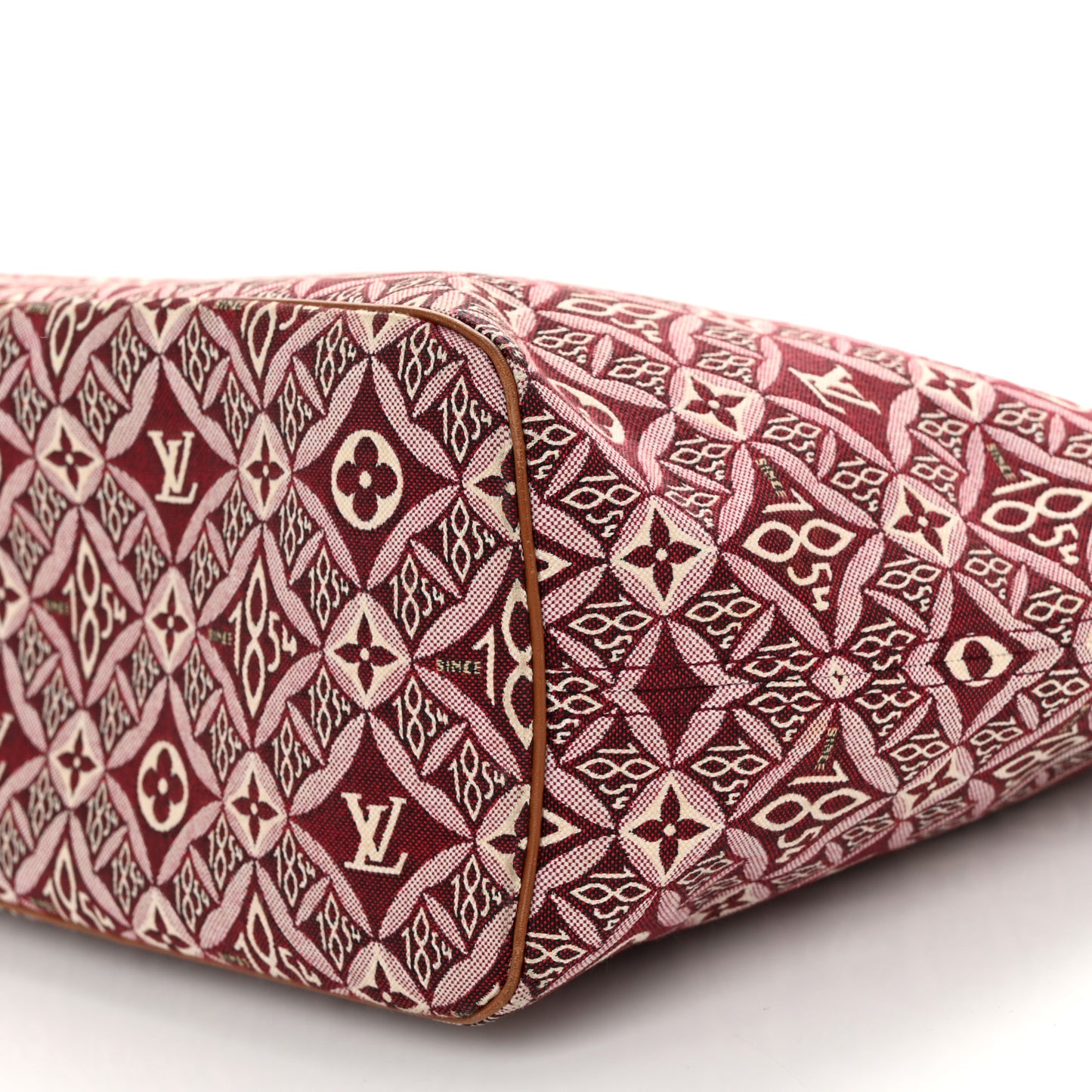 Jacquard Since 1854 Neverfull MM Bordeaux