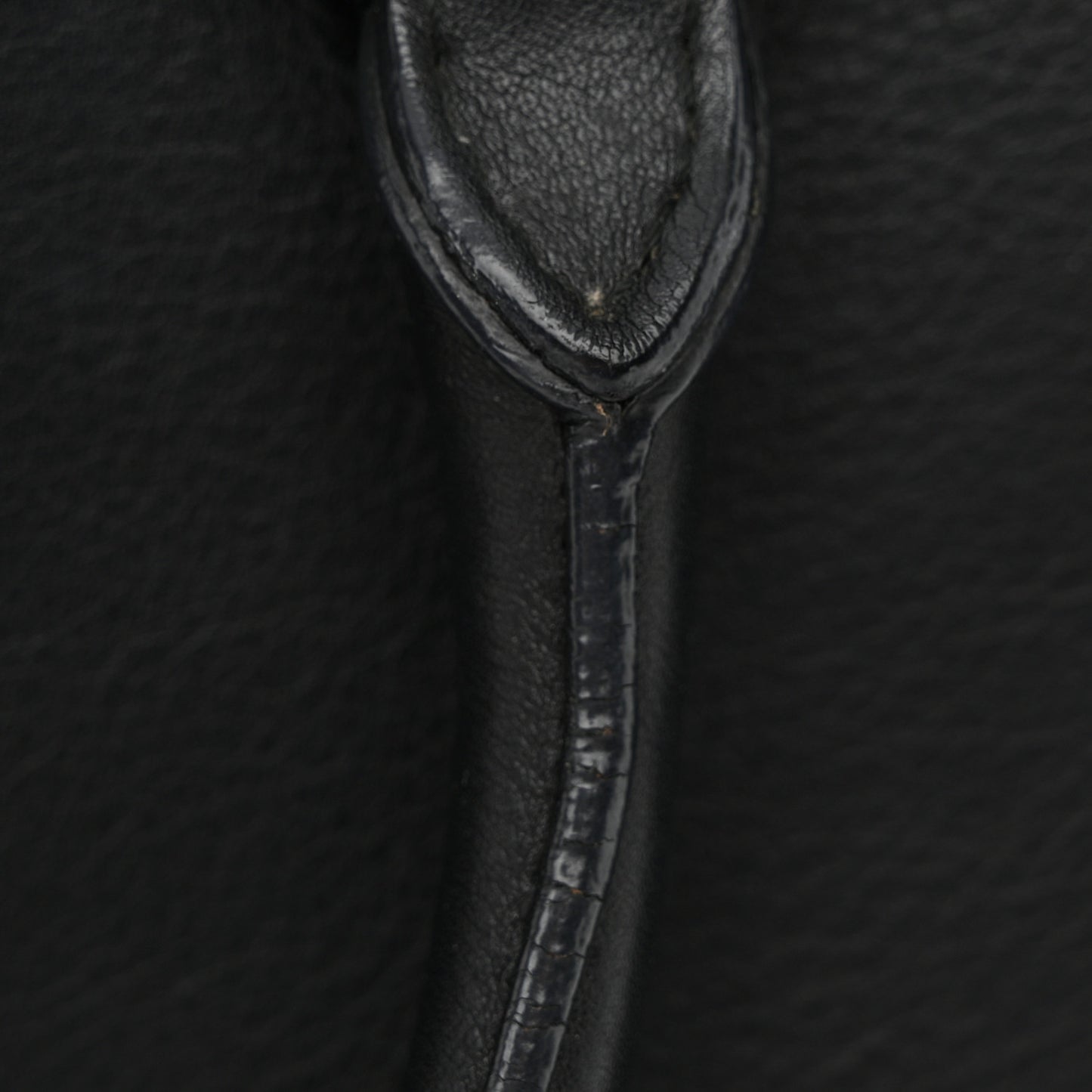 Calfskin Monogram Baby Cabas Black