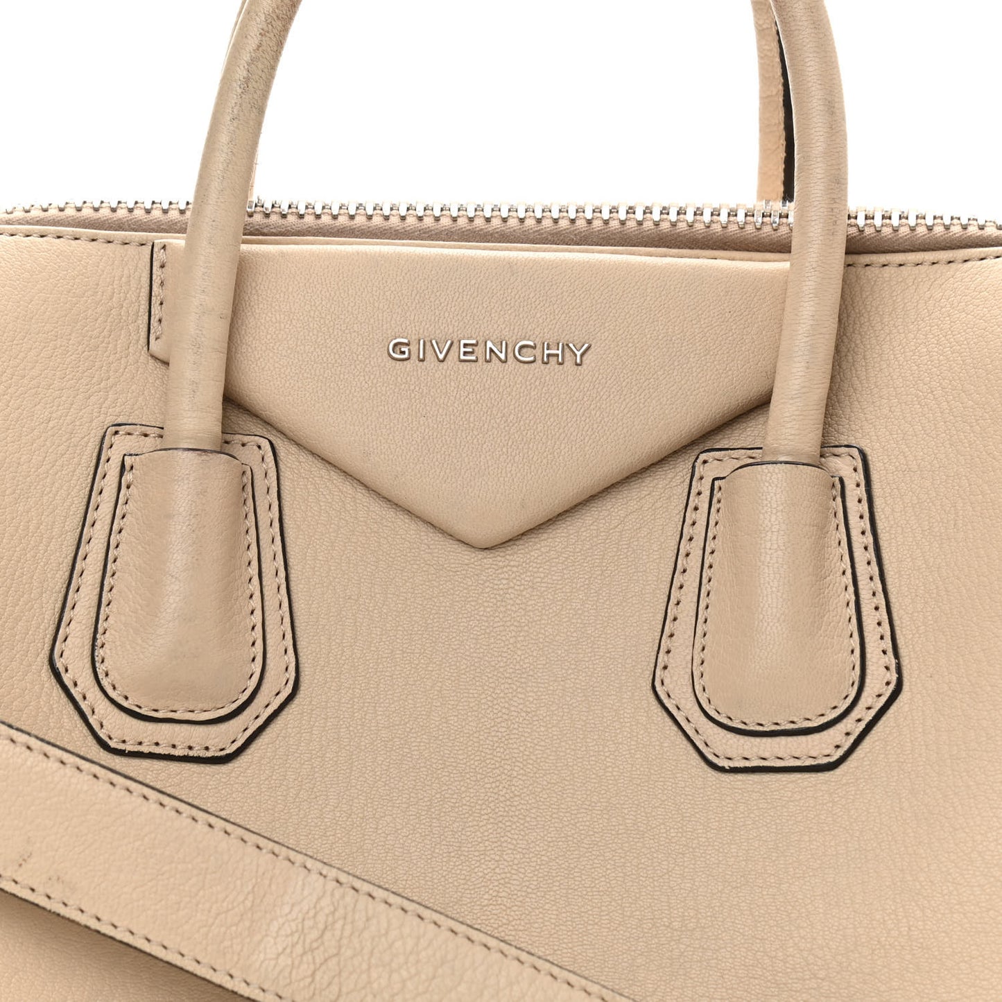 Sugar Goatskin Medium Antigona Nude