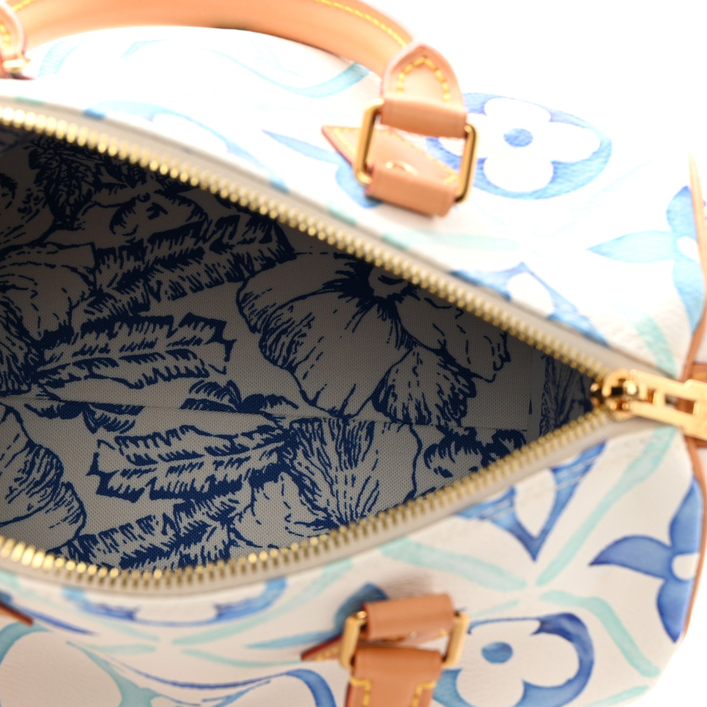 Monogram Tiles By The Pool Speedy Bandouliere 25 Lagoon Blue