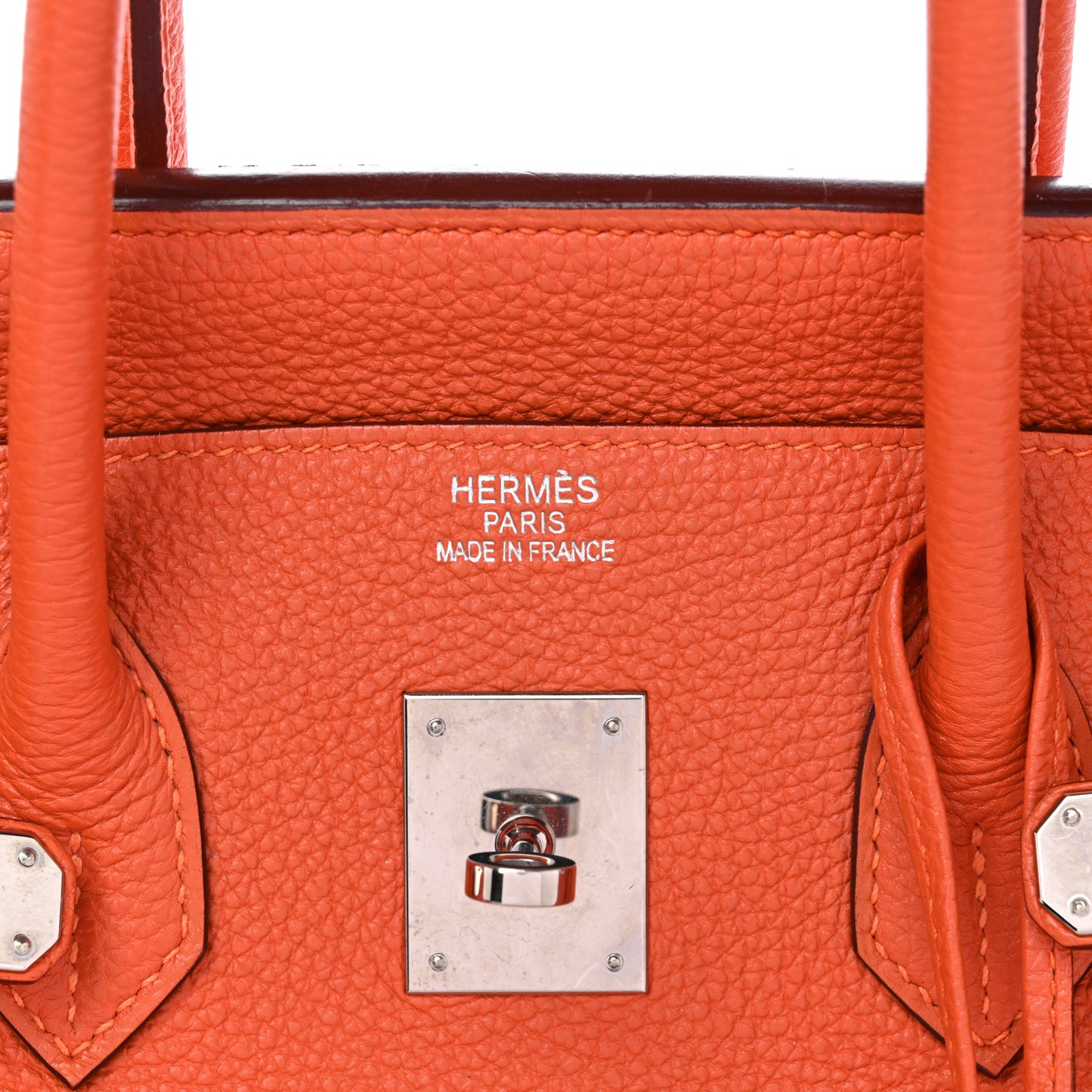 Togo Birkin 35 Orange