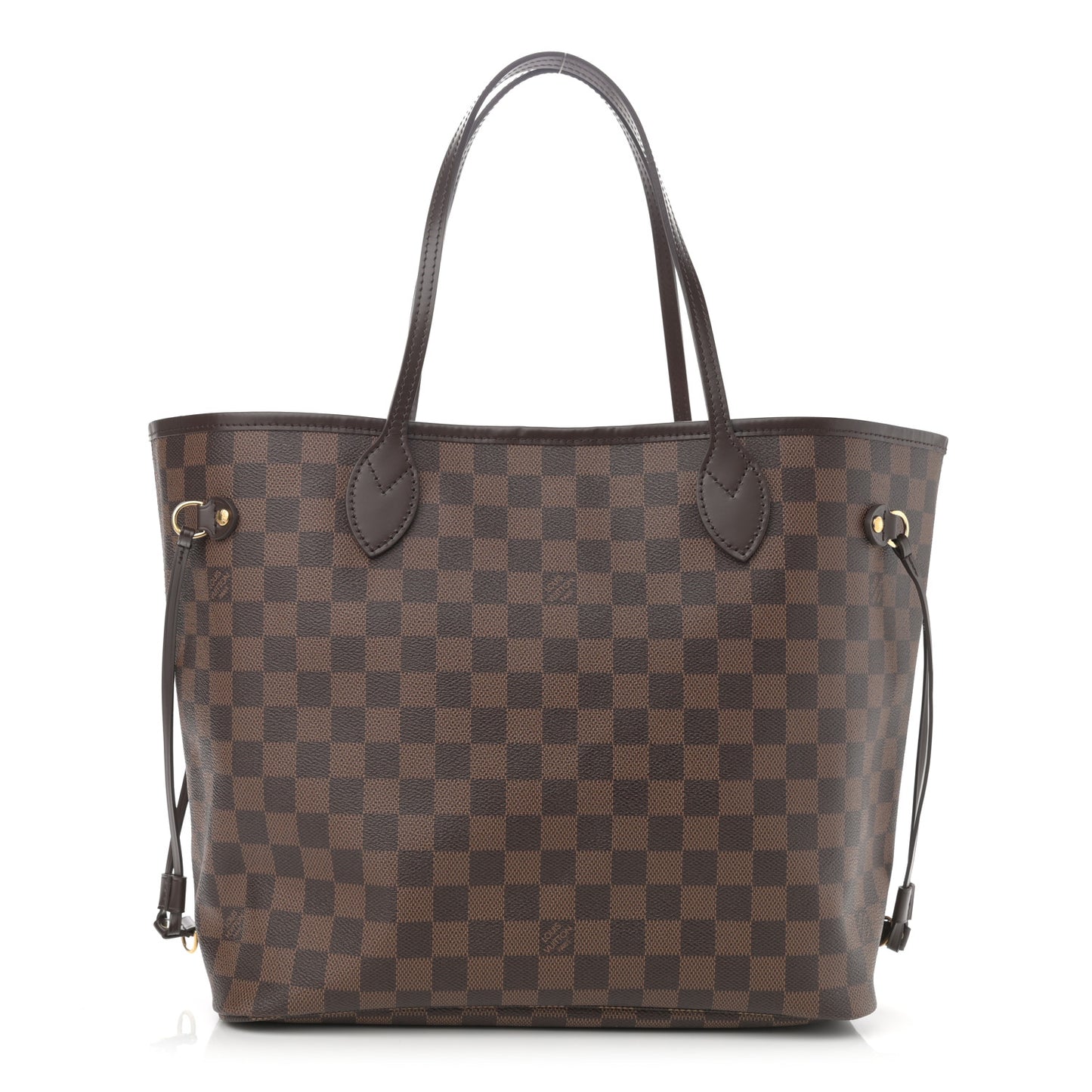 Damier Ebene Neo Neverfull MM Rose Ballerine