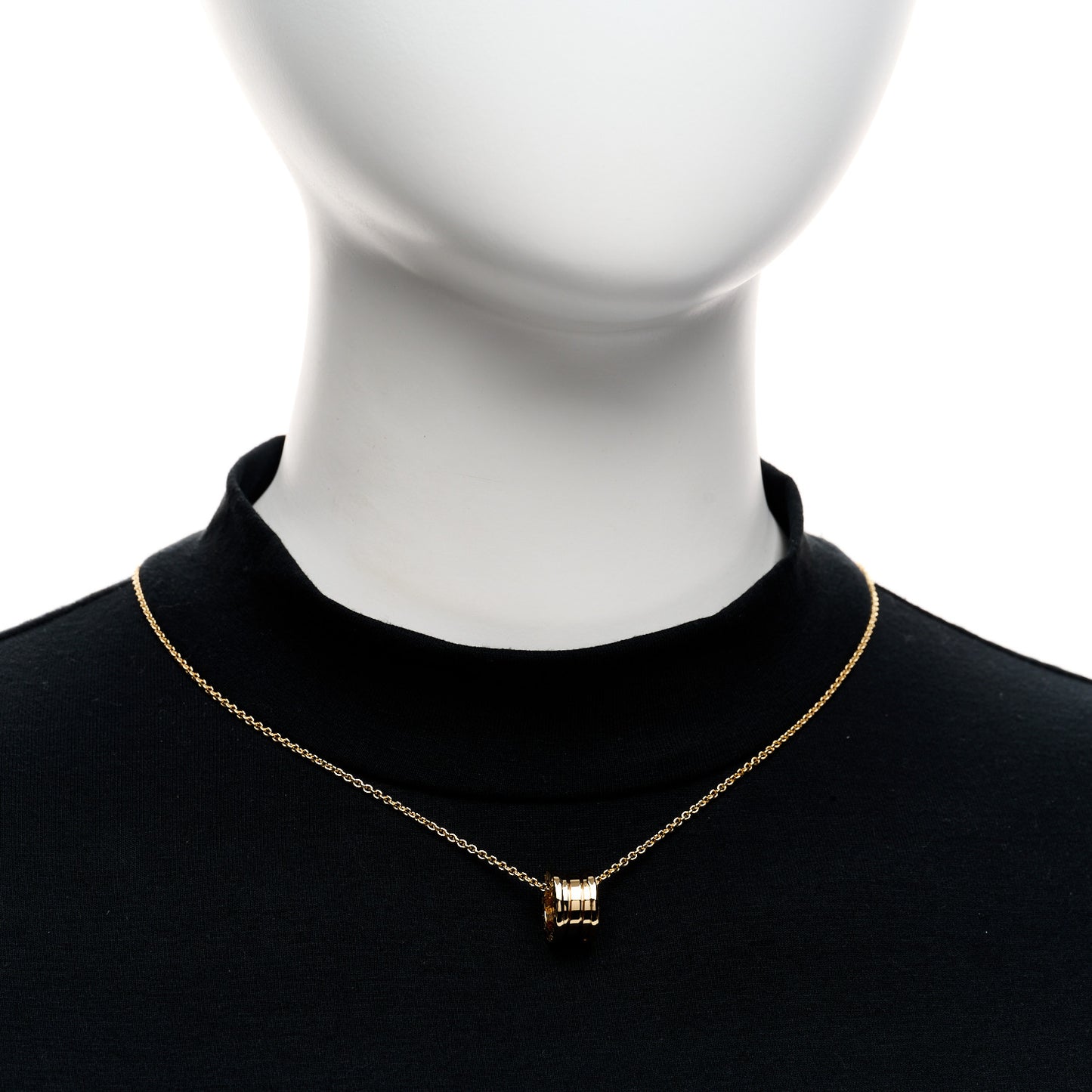 18K Yellow Gold B.Zero1 Pendant Necklace