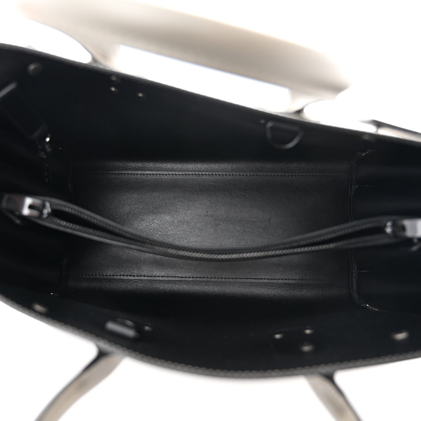 Smooth Calfskin Small Sac De Jour Kaki Militaire
