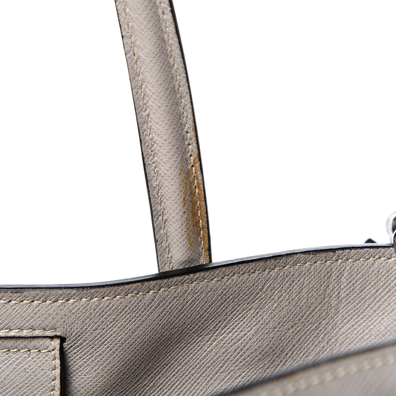 Prada Saffiano Soft Tote Pomice 13 of 15