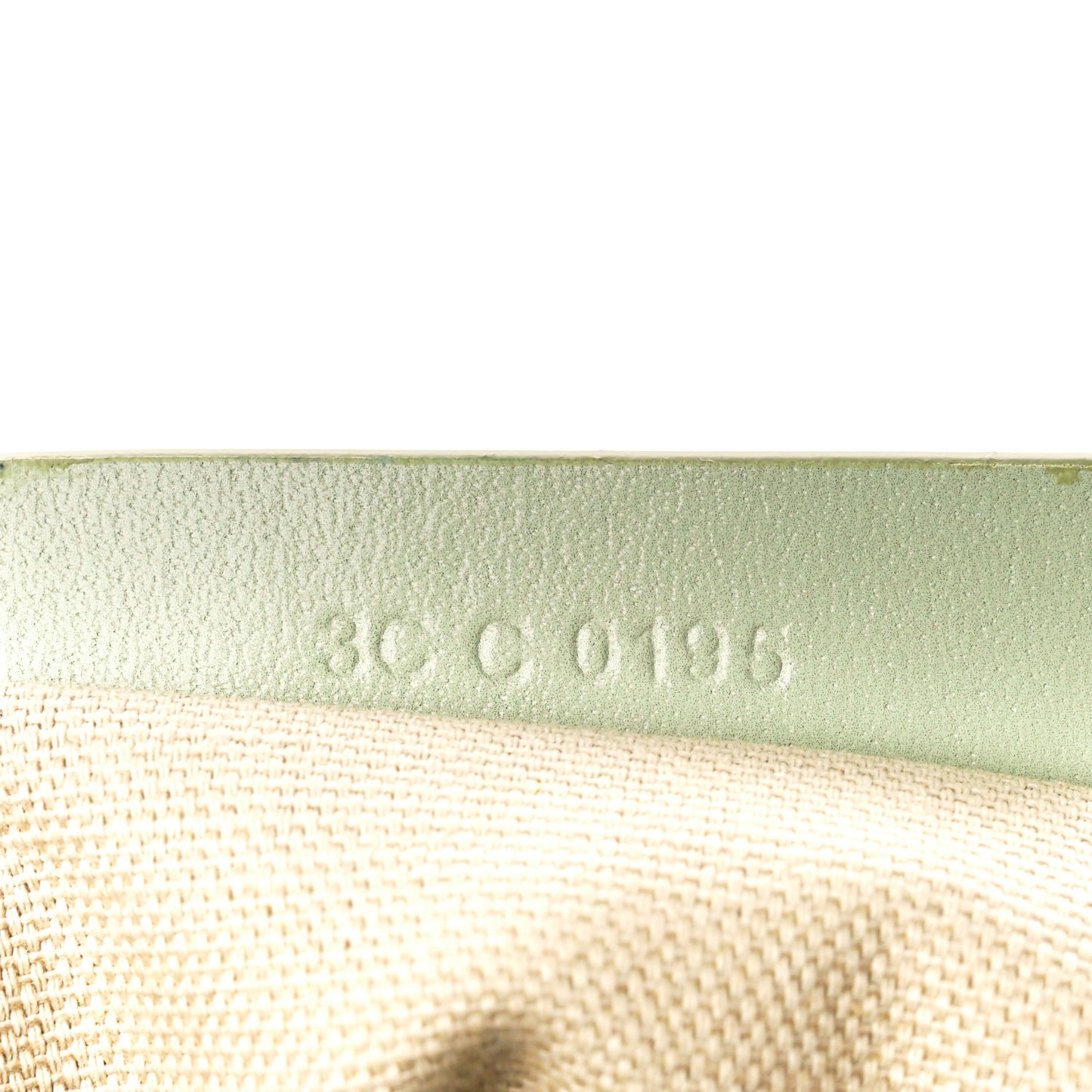 Shiny Lord Calfskin Mini Antigona Aqua Green