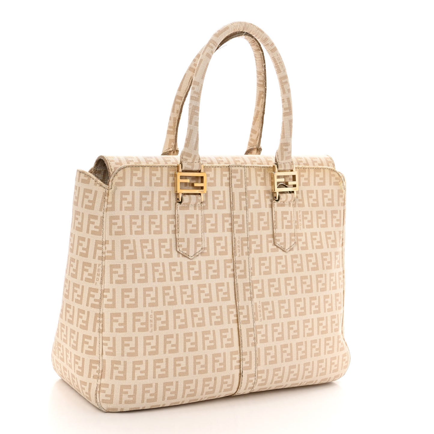 Zucchino Spalmati Forever Tote Crema Ecru