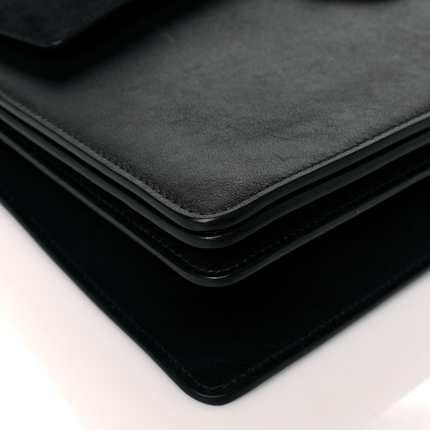 Suede Calfskin Medium Faye Shoulder Bag Black