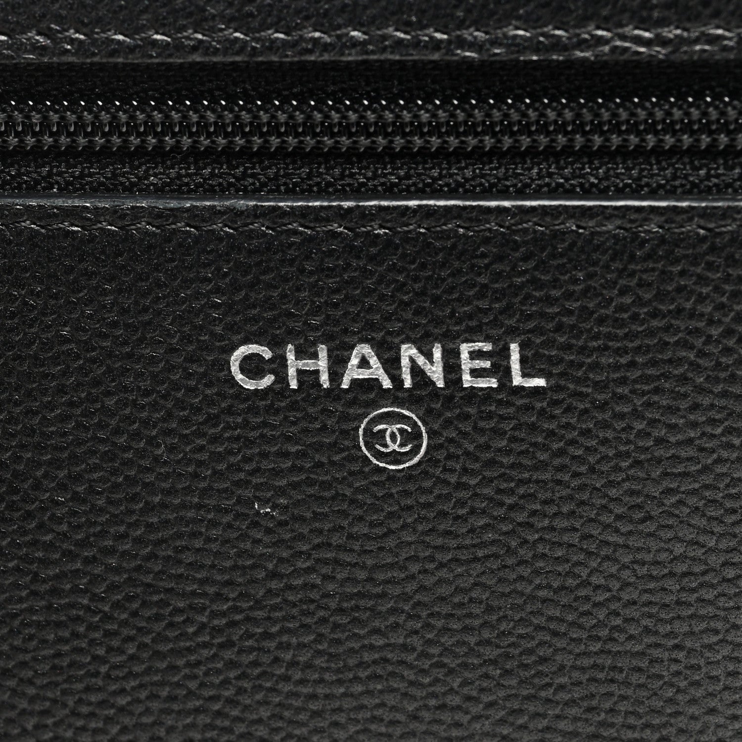 Chanel Caviar Quilted Boy Wallet On Chain WOC So Black 6 of 11