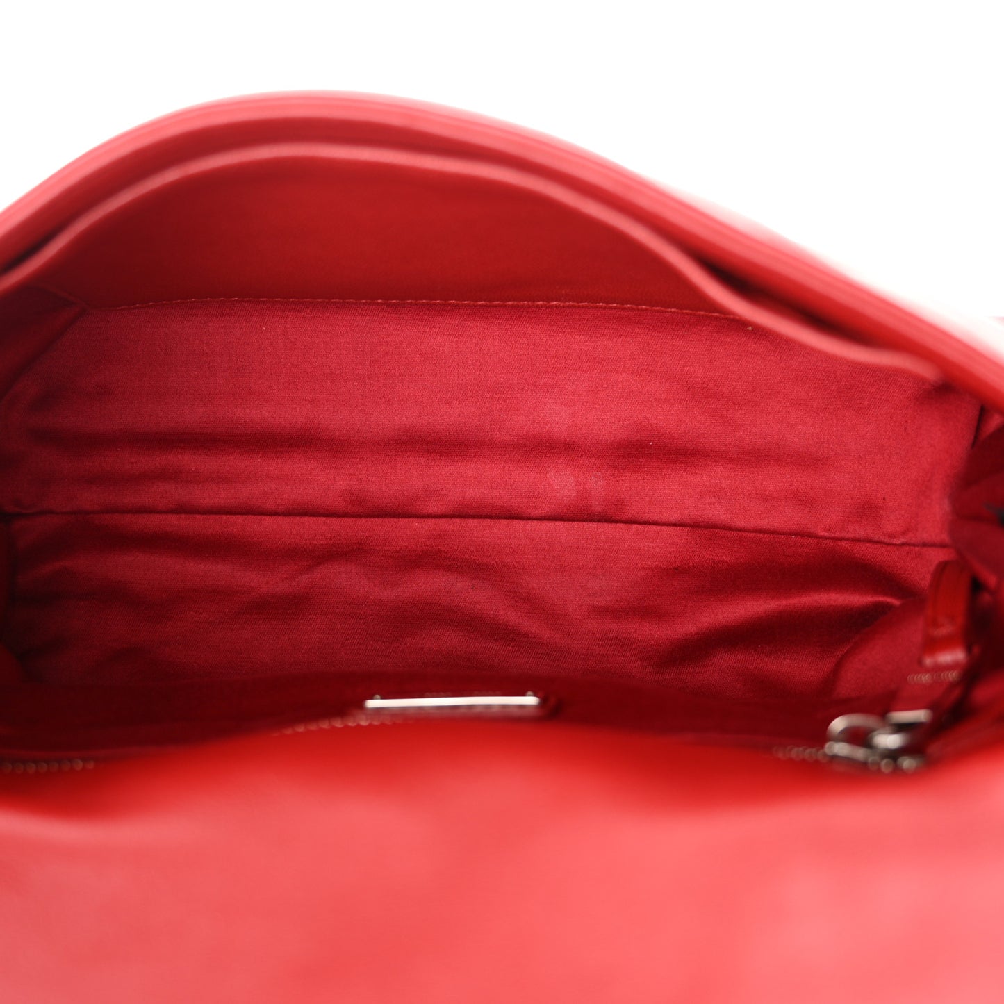 Nappa Matelasse Messenger Fuoco