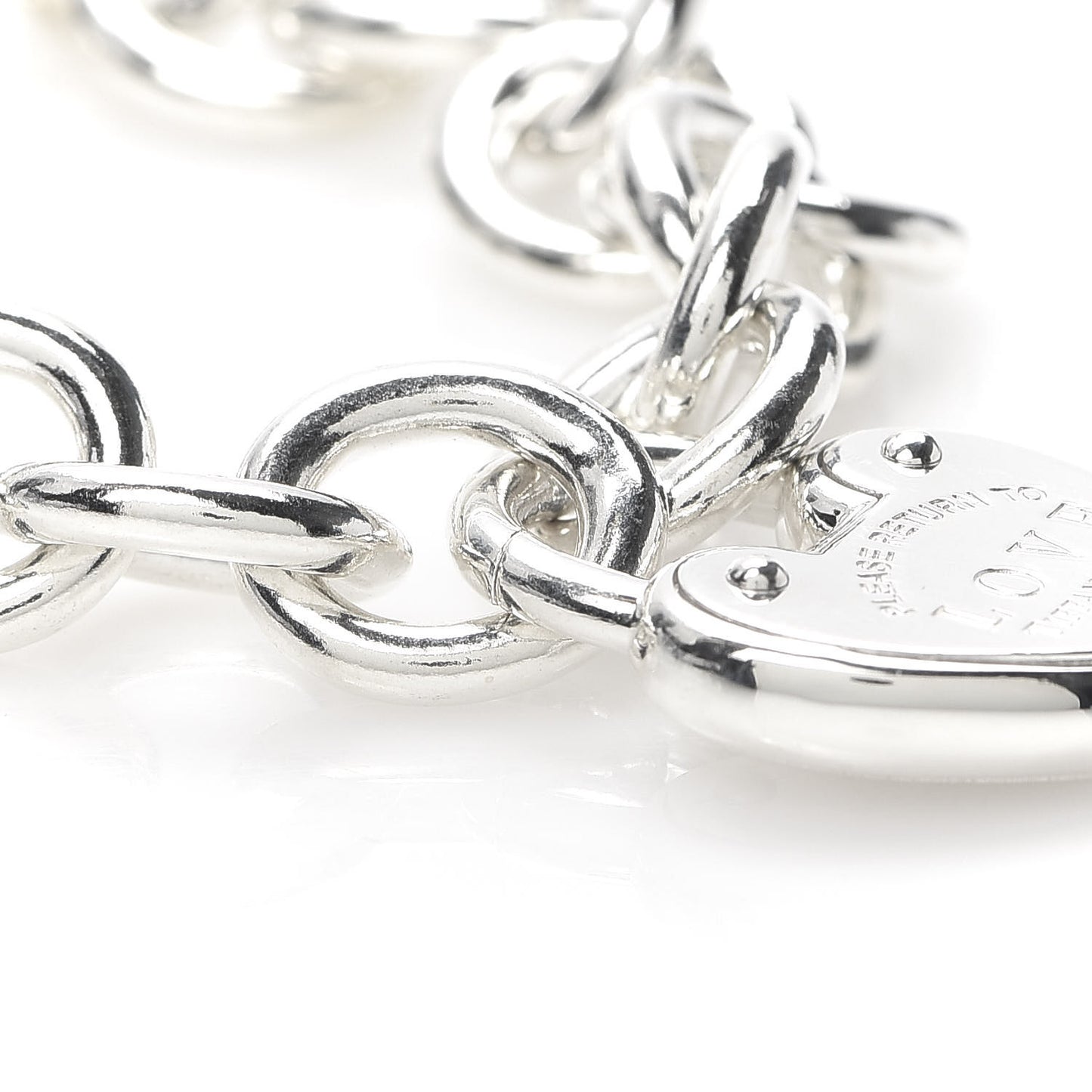 Sterling Silver Return to Love Lock Bracelet