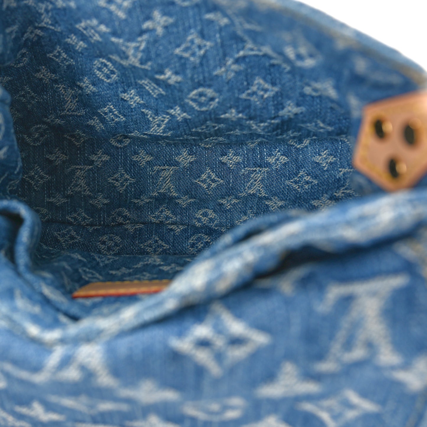 Monogram Denim Sunset Blue