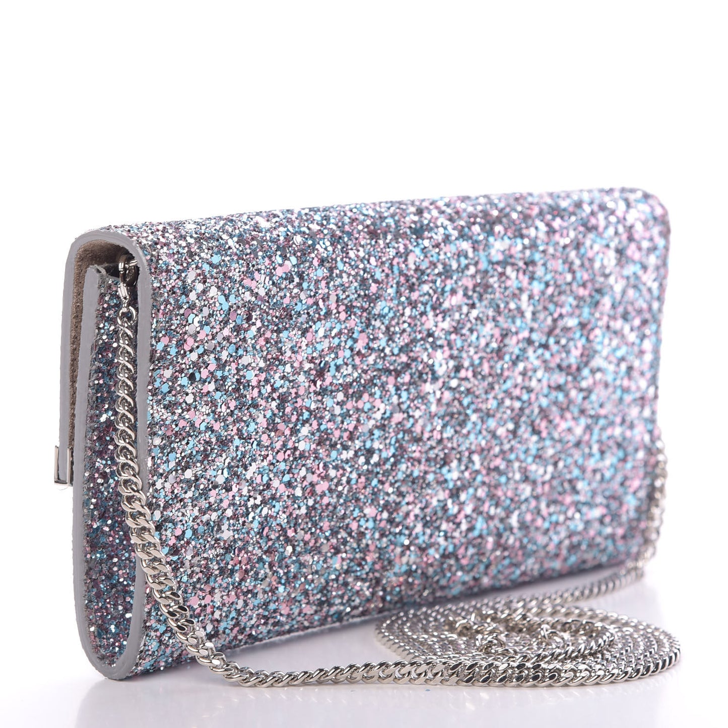 Glitter Emmie Clutch Bubblegum Mix
