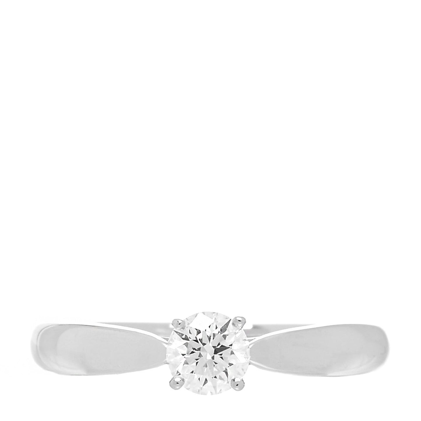 Platinum Diamond .33ct Harmony Solitaire Engagement Ring 52 6