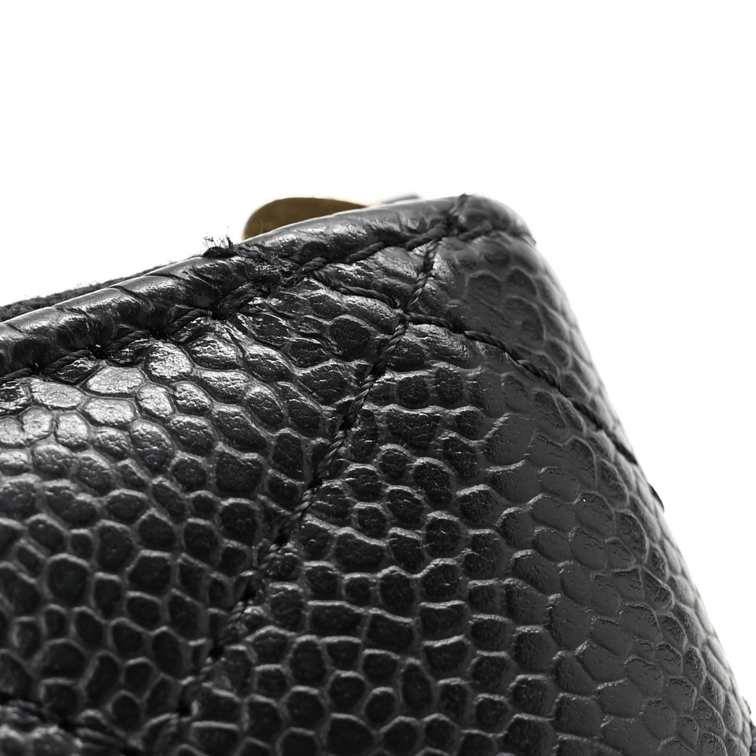 Chanel Caviar Quilted Zip Coin Purse Black 8 of 8