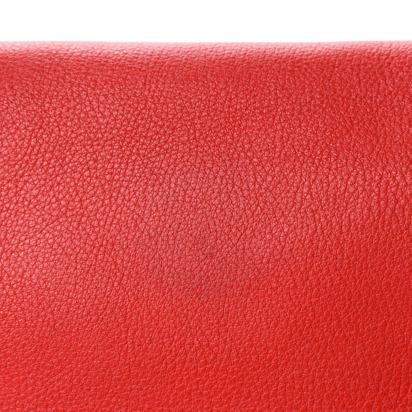 Calfskin Small Pandora Pure Flap Bag Medium Red