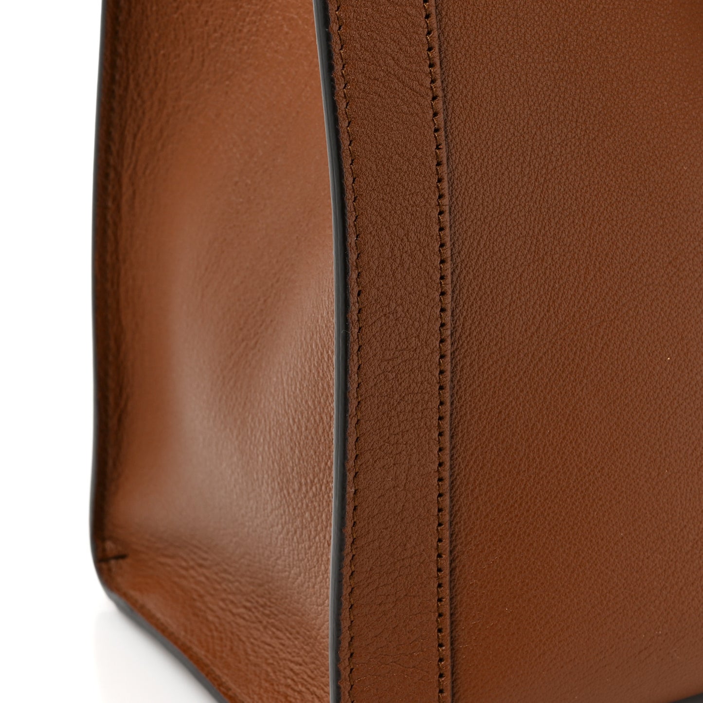 Wonka Grain Calfskin Medium Diana Tote Bag Cuir Yellow Fluo