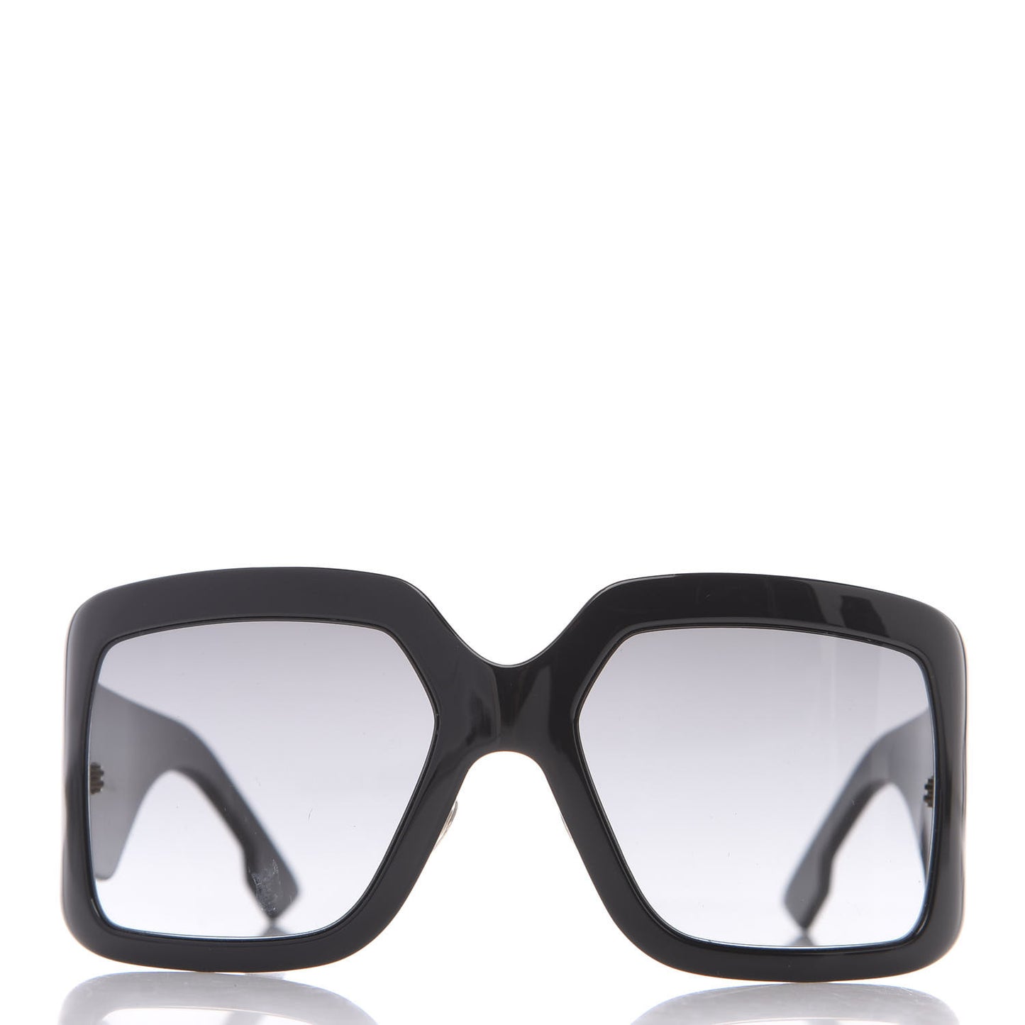 Acetate DiorSo Light 2 Shield Sunglasses Black