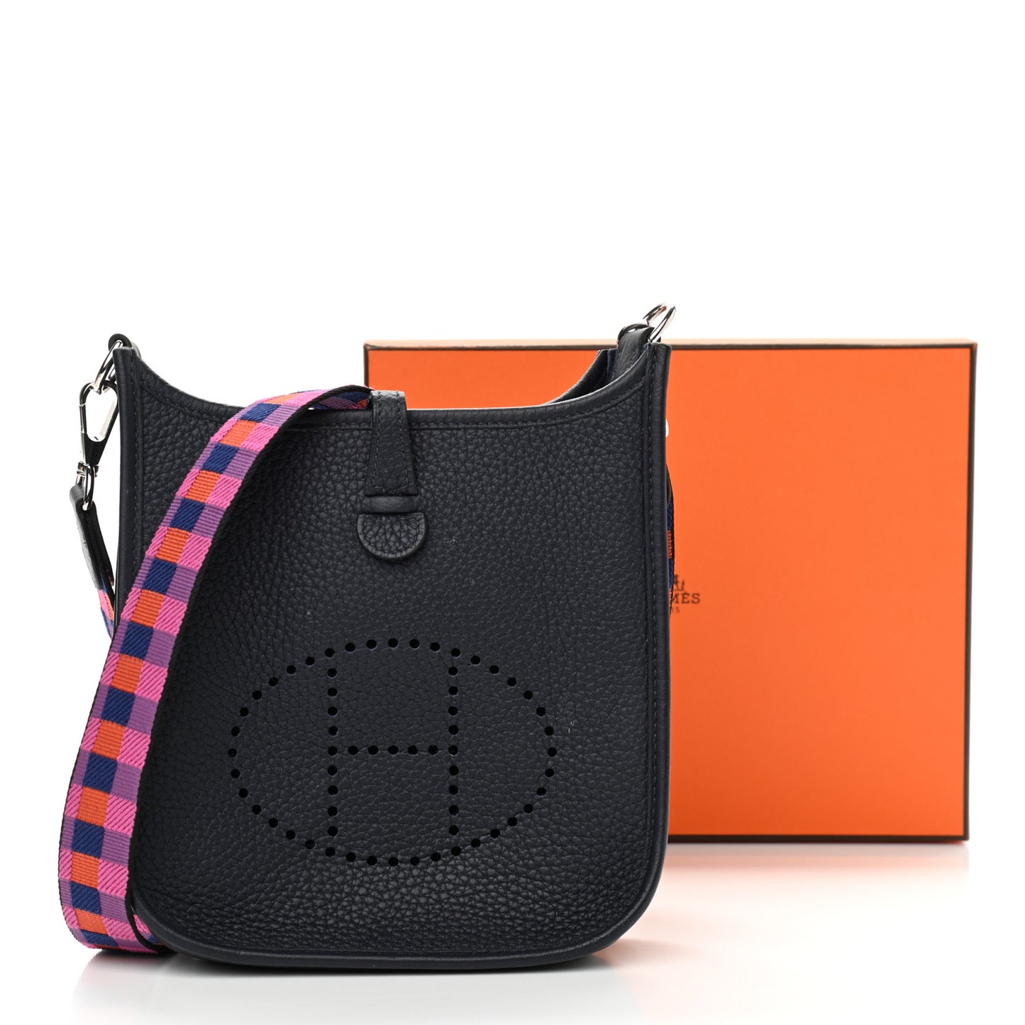 Taurillon Clemence Amazone Maxi Quadrille Evelyne TPM Bleu Nuit Bleu Saphir Anemone Capucine