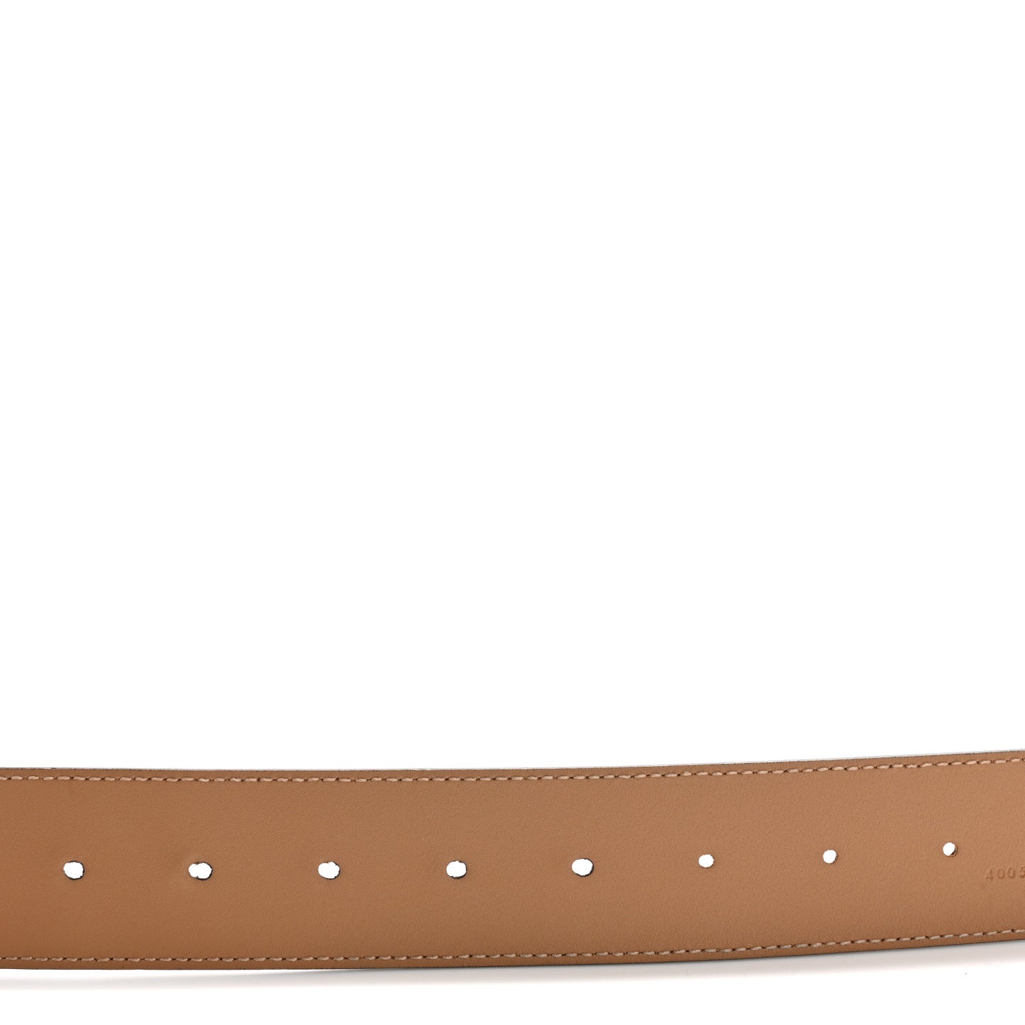 Calfskin Double G 40mm Belt 115 46 Tan