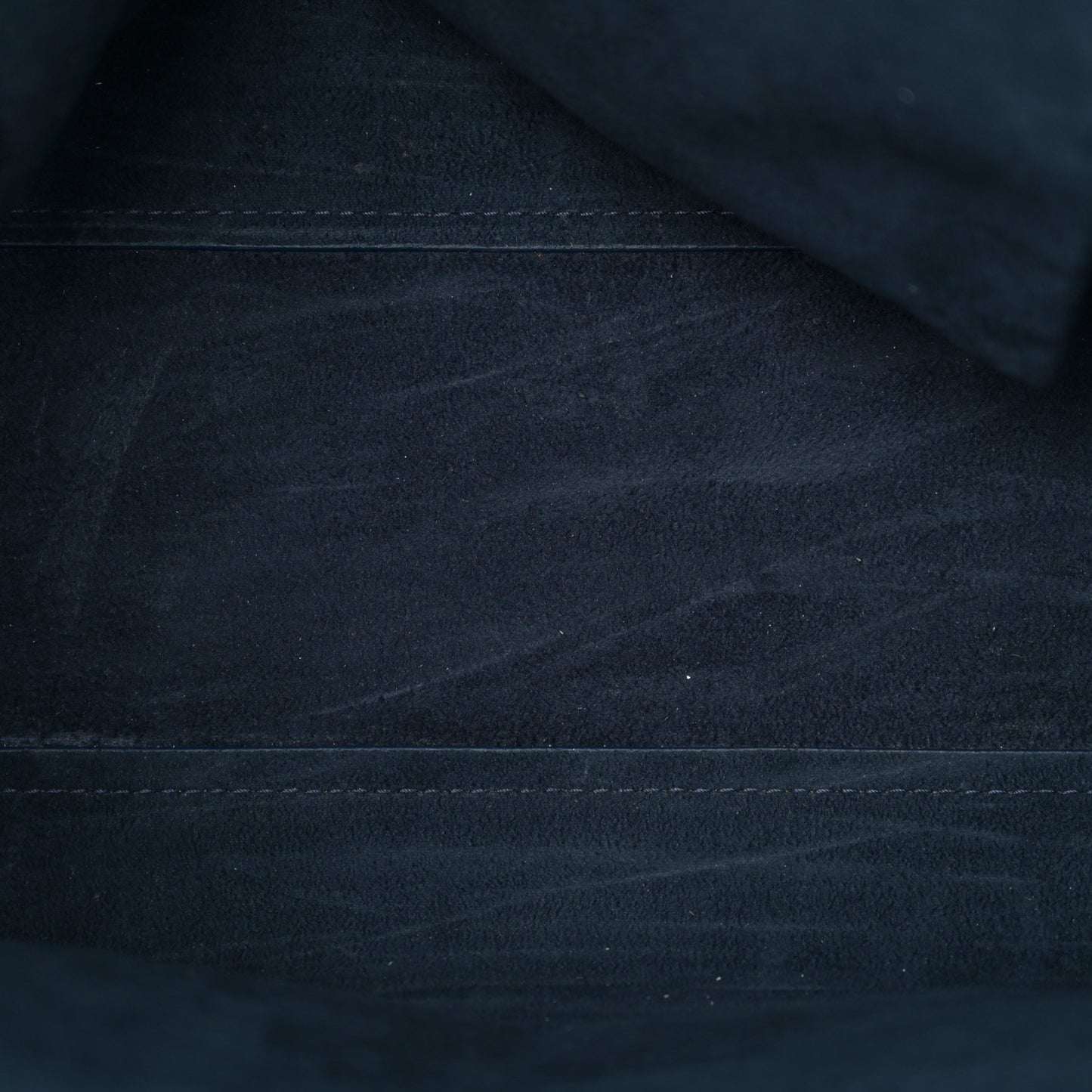 Caviar Medium Studded Deauville Tote Navy