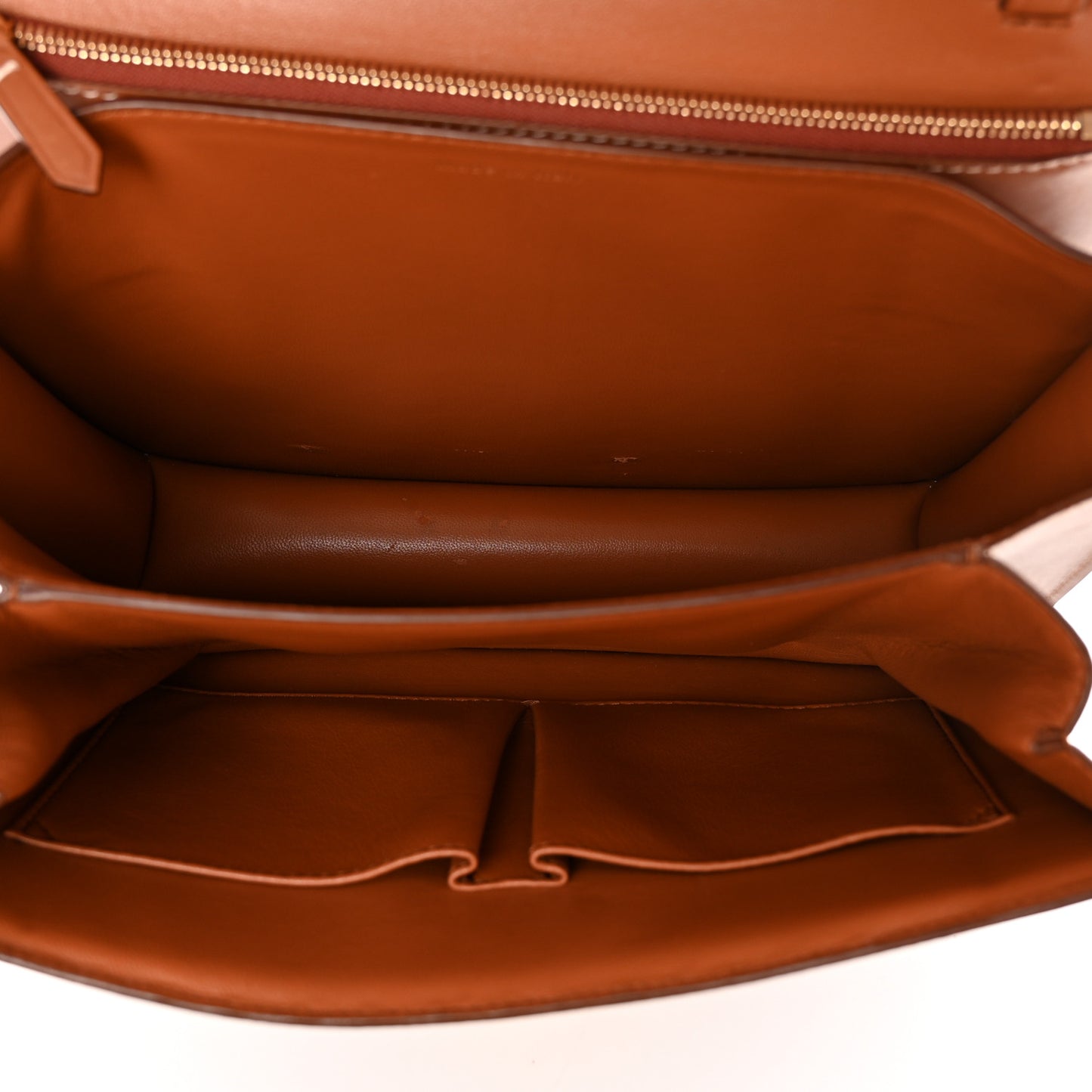 Natural Calfskin Medium Classic Box Flap Bag Tan