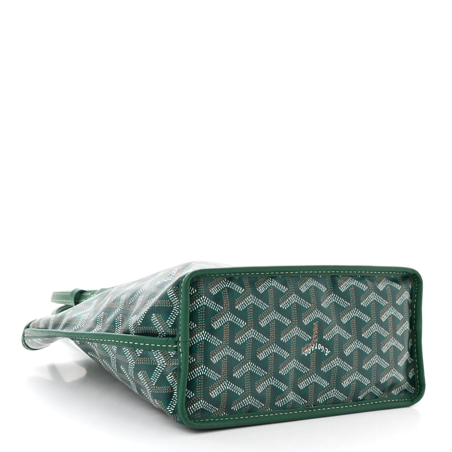 Goyardine Reversible Mini Anjou Green