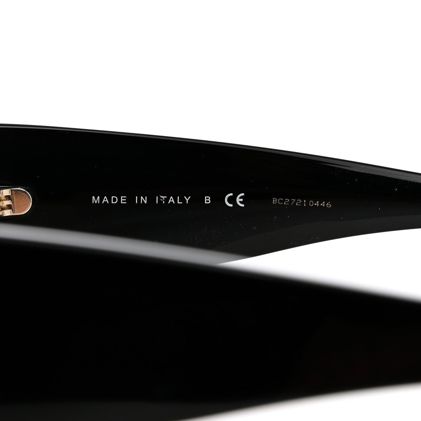 Acetate Rectangle Sunglasses 5435 Black