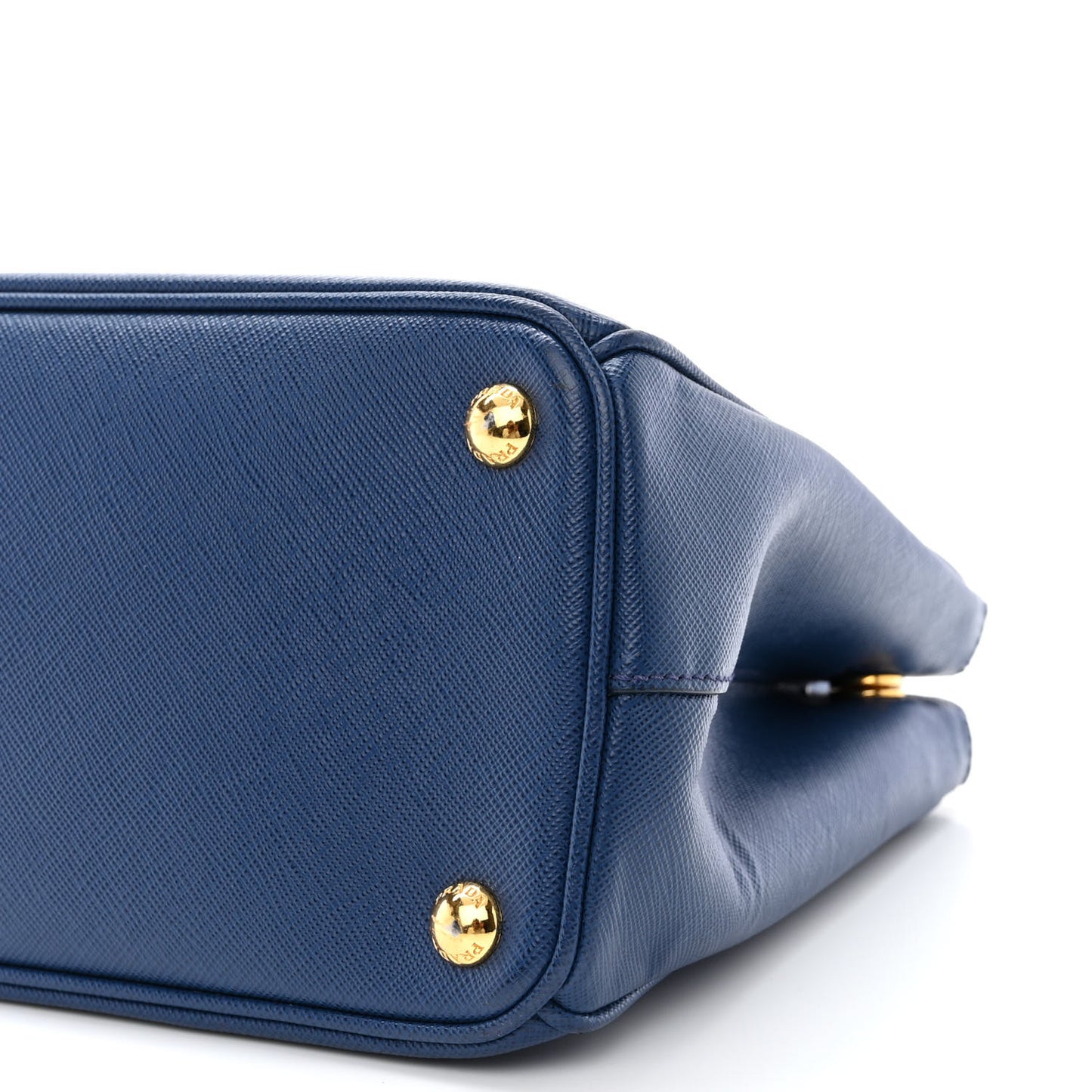 Saffiano Small Galleria Double Zip Tote Bluette