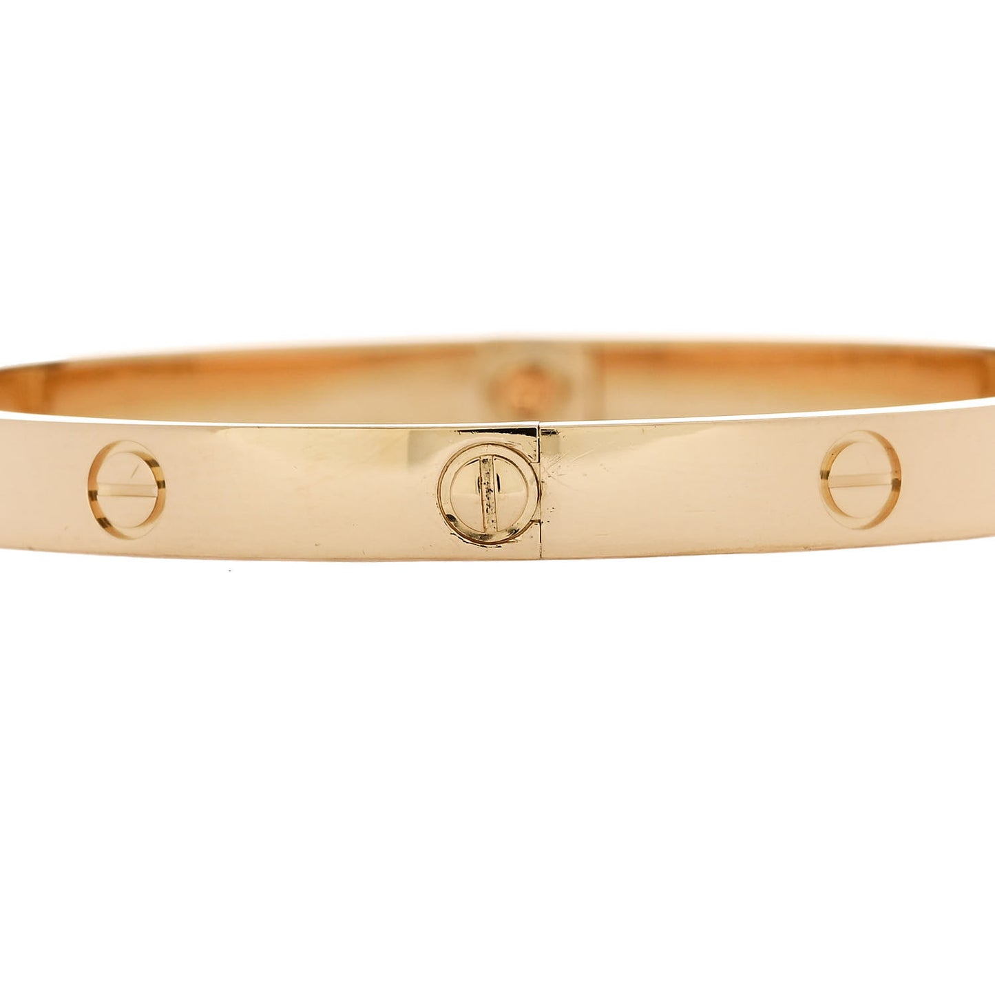18K Yellow Gold LOVE Bracelet 20