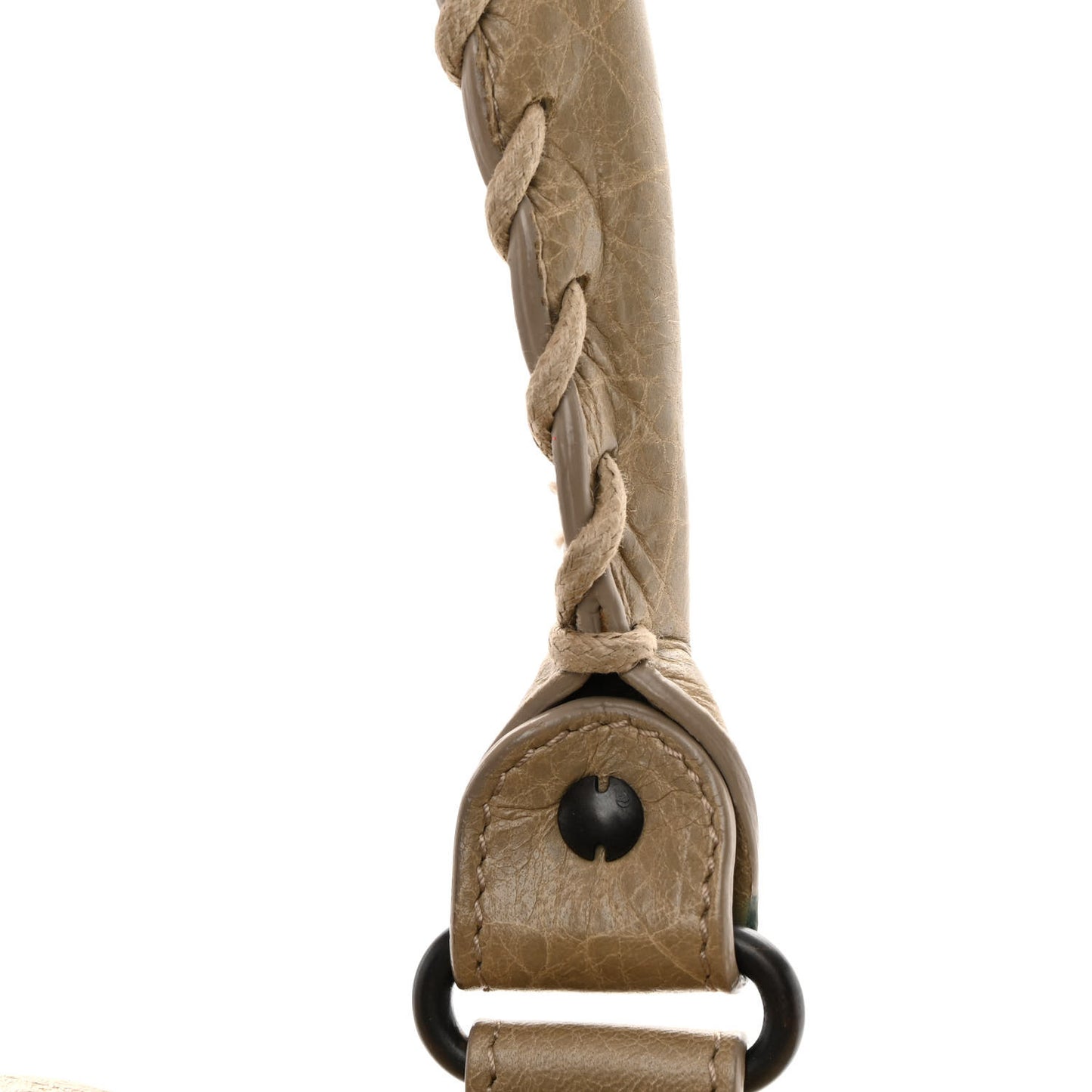 Agneau Classic Hardware Maxi Twiggy Latte Beige