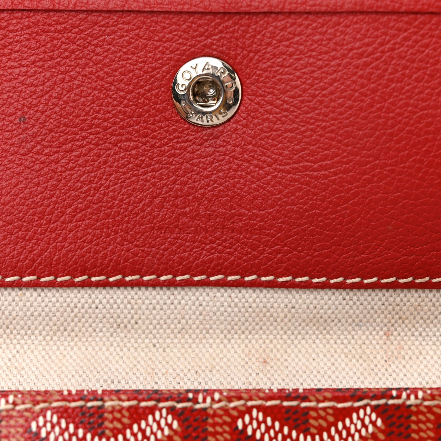 Goyardine Saint Louis PM Red