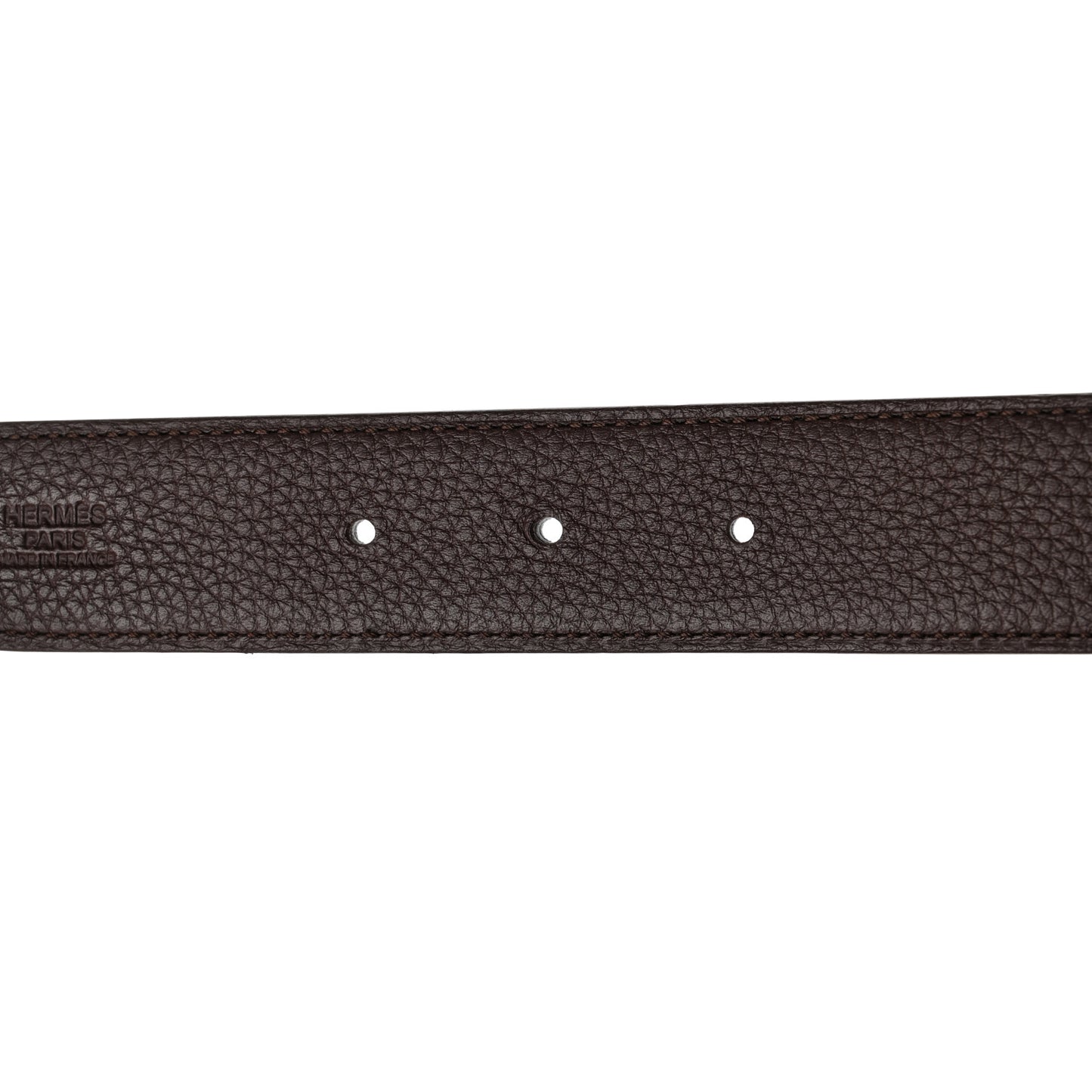 Box Togo Reversible 32mm H Belt Black Chocolate