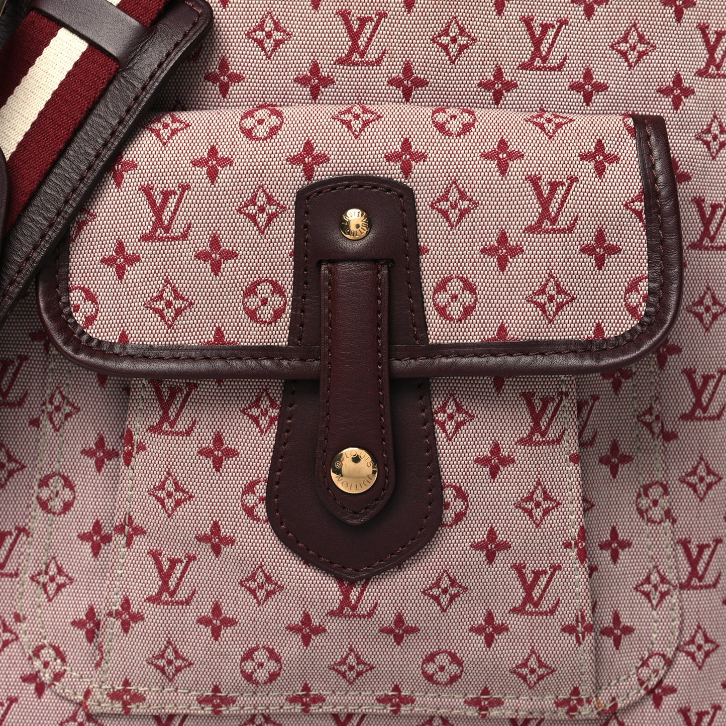 LOUIS VUITTON Mini Monogram Besace Mary Kate Cherry