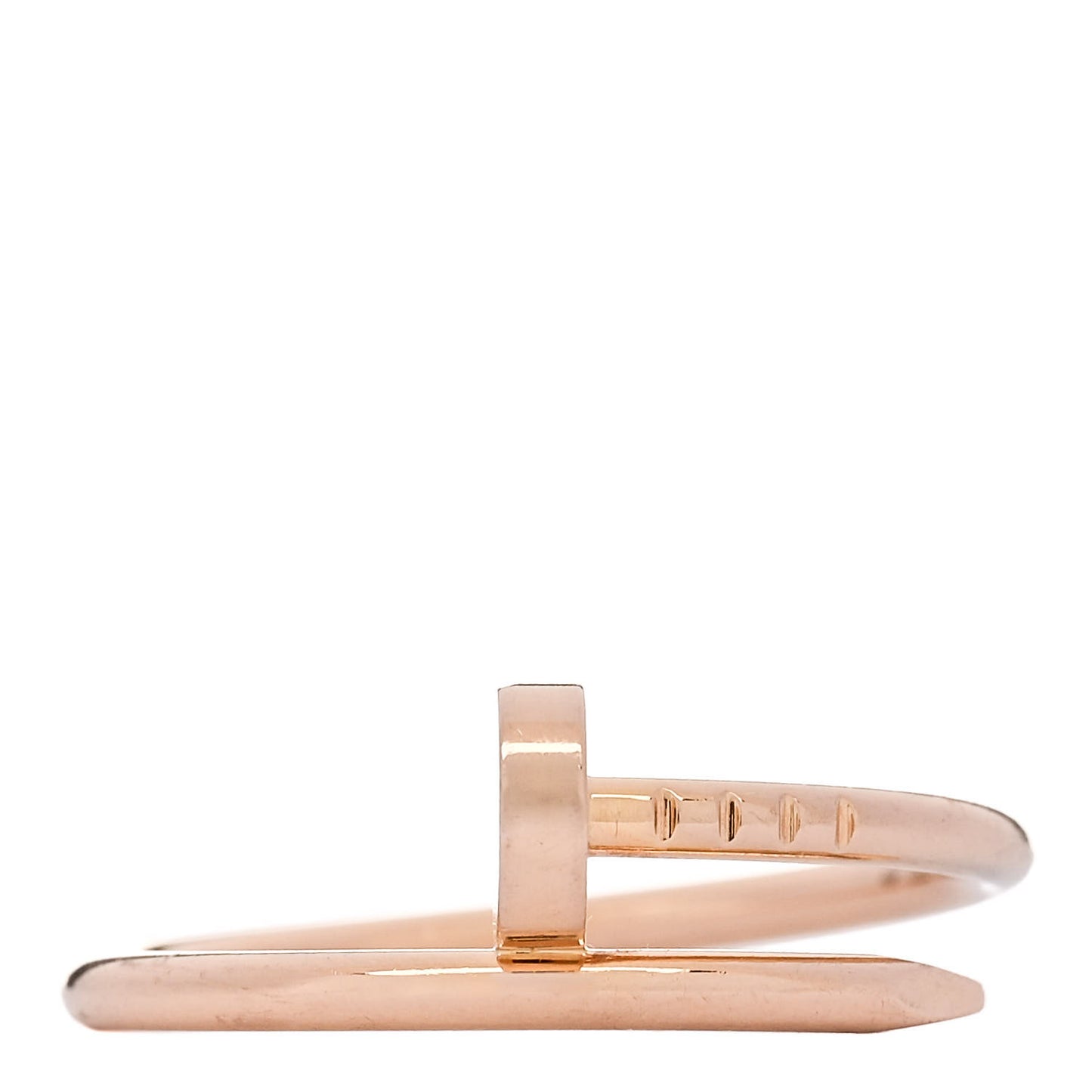 18K Pink Gold Small Juste Un Clou Ring 57 8
