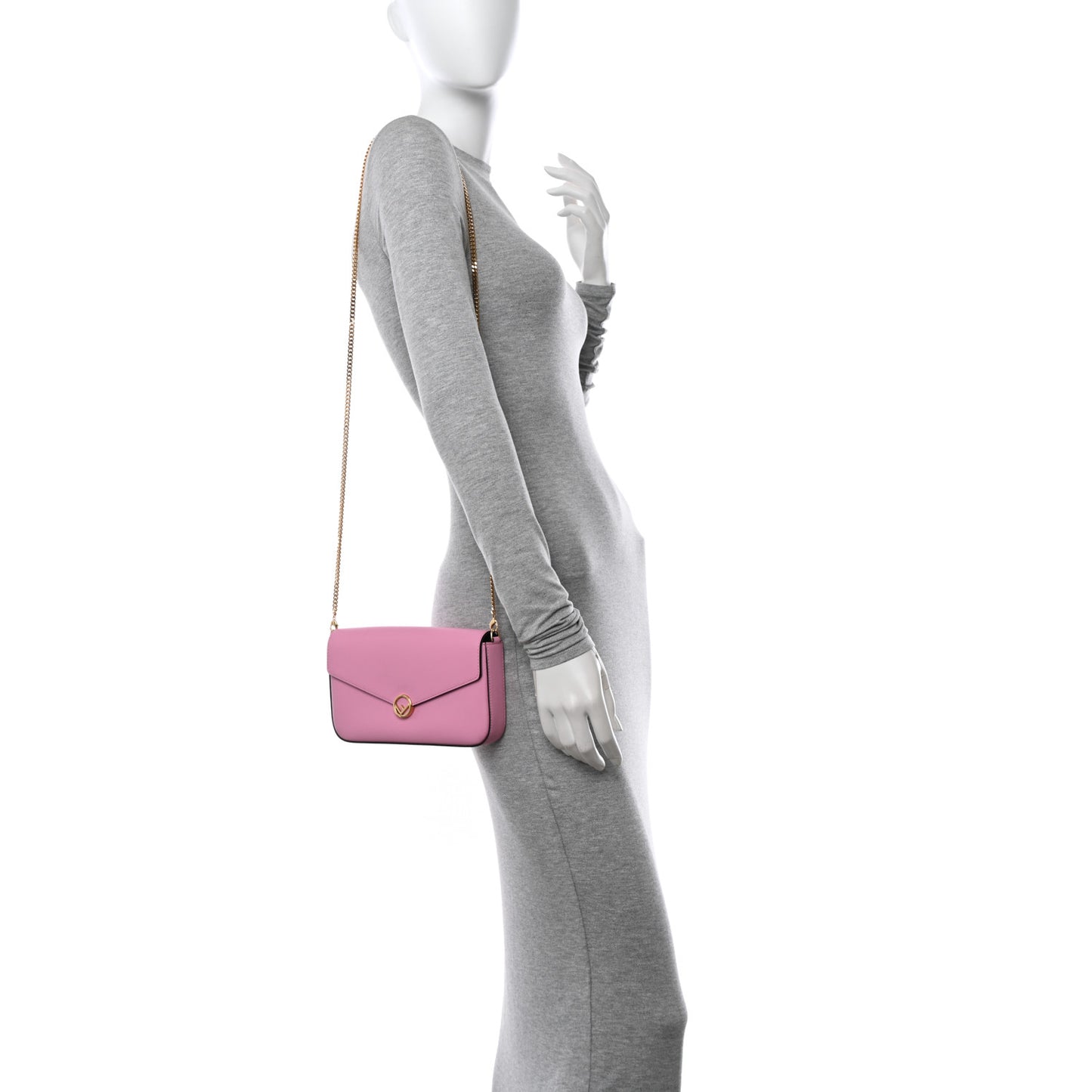 Vitello Cruise F is Fendi Envelope Wallet on Chain with Pouches Lollypop