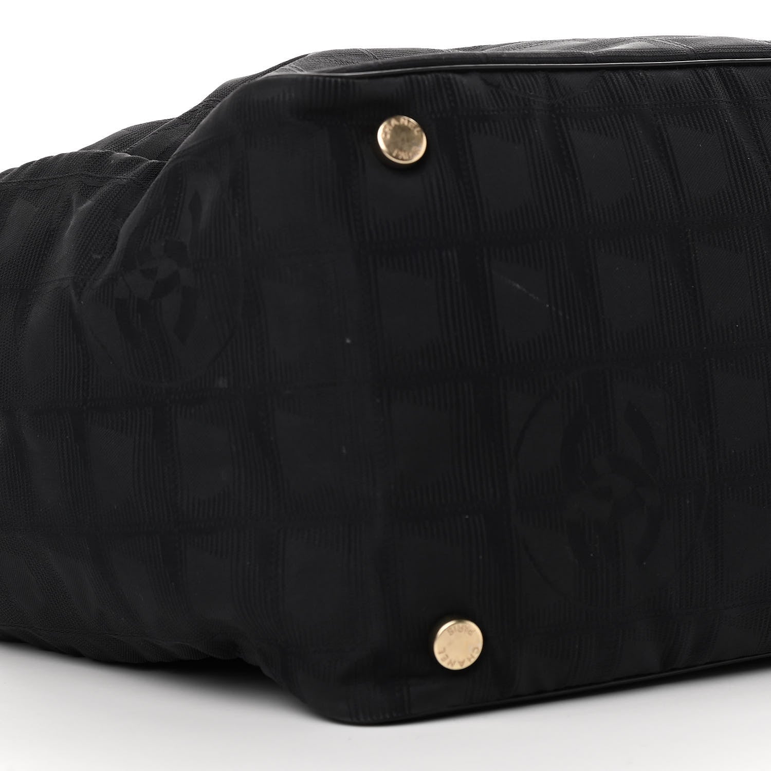 Chanel Nylon Medium Travel Tote Black 7 of 9
