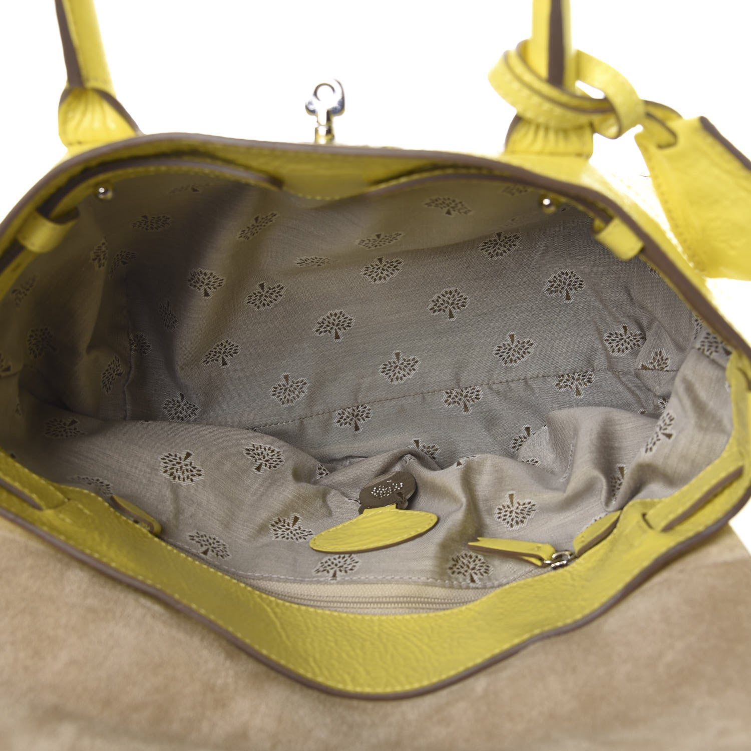 Mulberry Spongy Patent Holiday Small Bayswater Lemon Sherbet 5 of 10