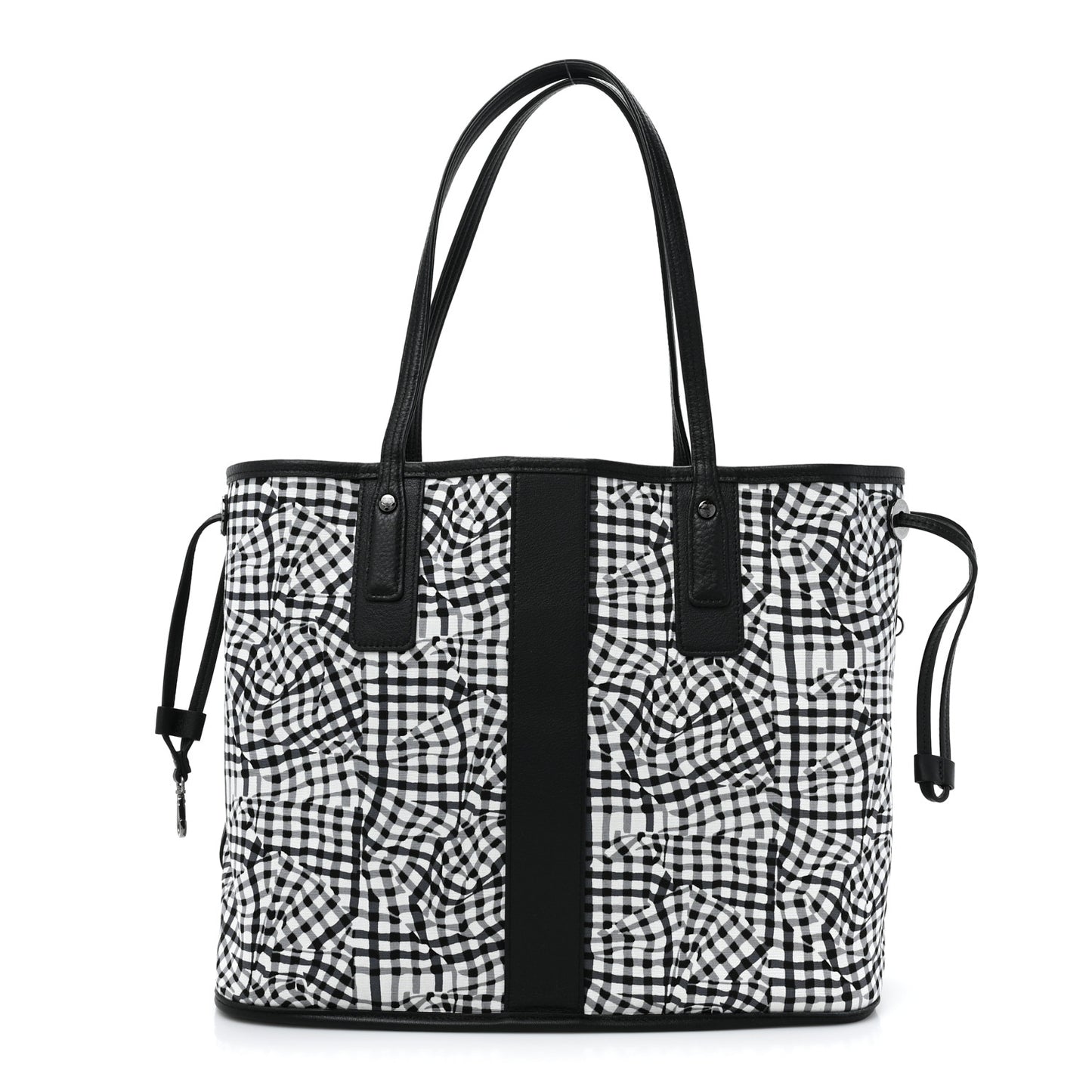Visetos Medium Liz Reversible Shopper Tote Black
