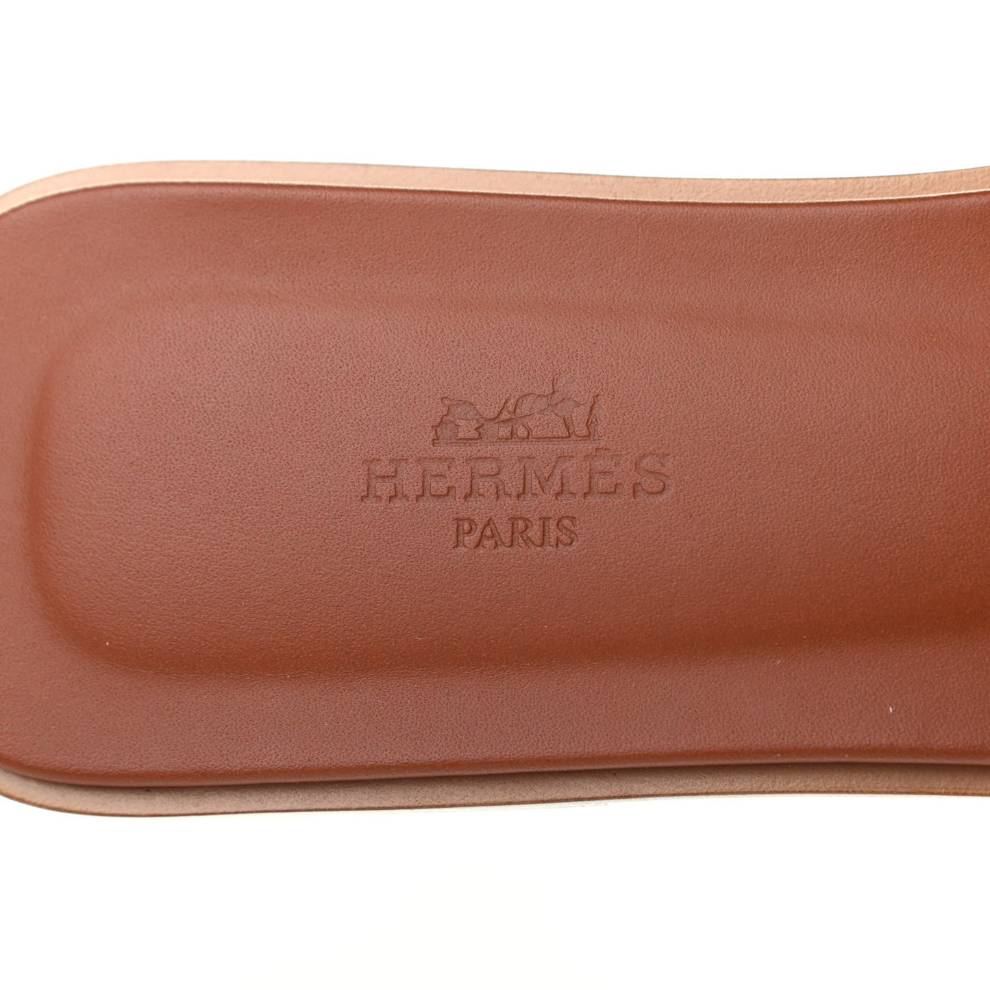 Box Calfskin Oran Sandals 40 Gold